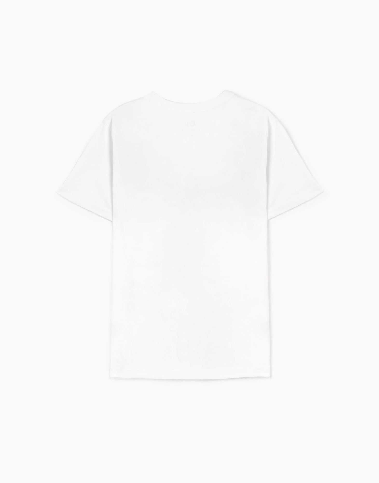 Белая футболка Comfort с принтом для мальчика-2