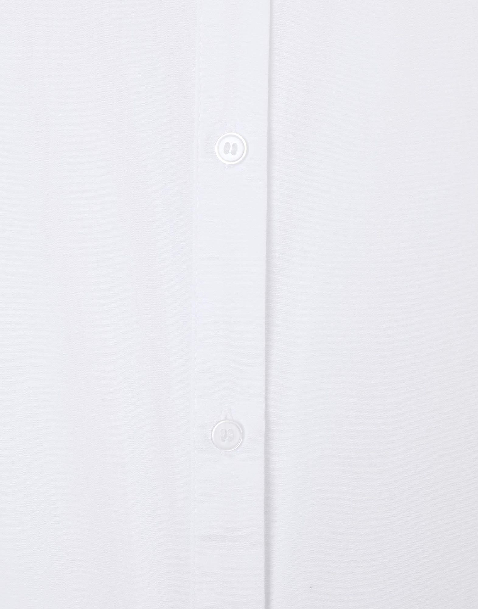 Белая рубашка oversize для девочки-3