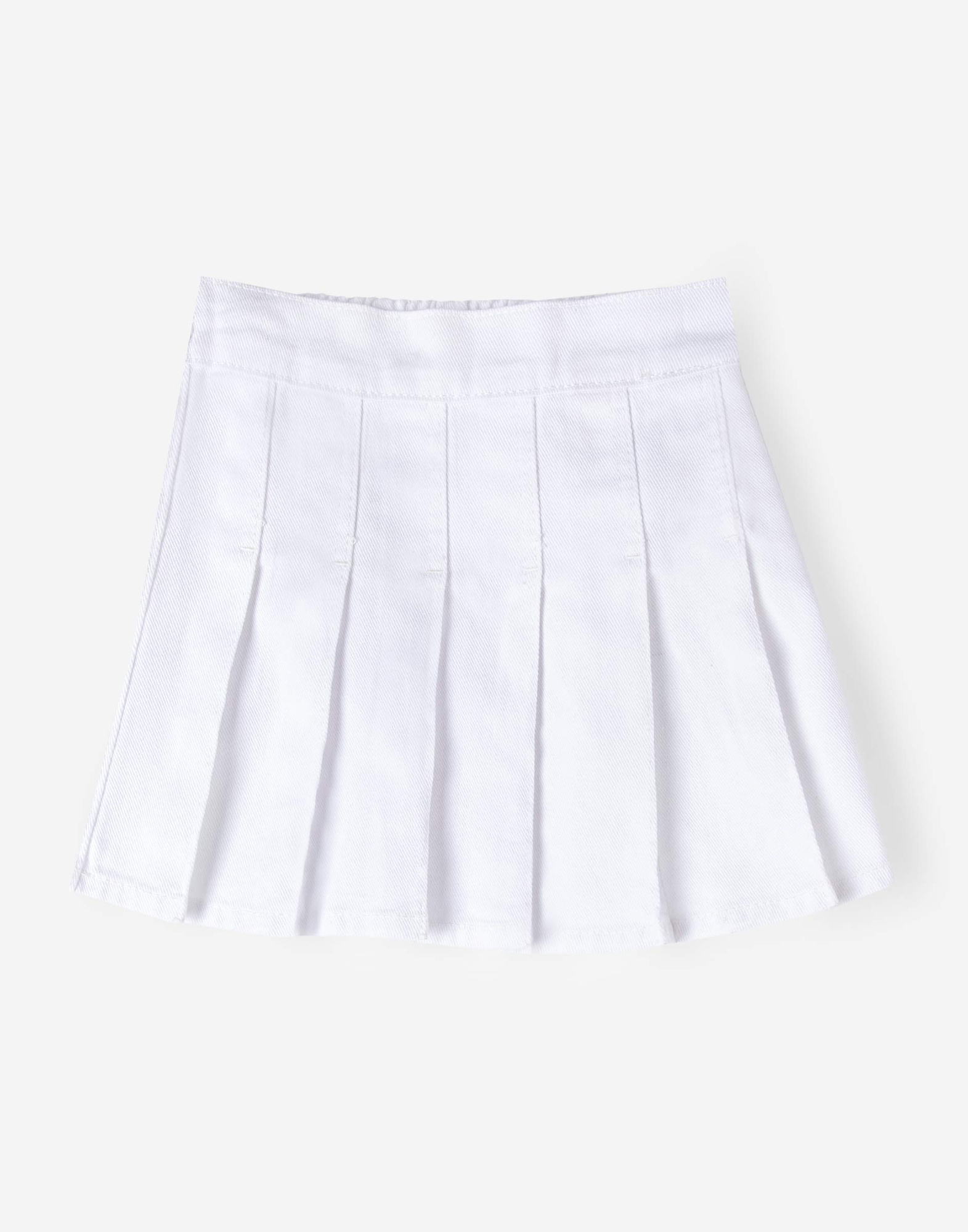 Белая юбка со складками для девочки GSK017406-1 купить по цене от 499 ...
