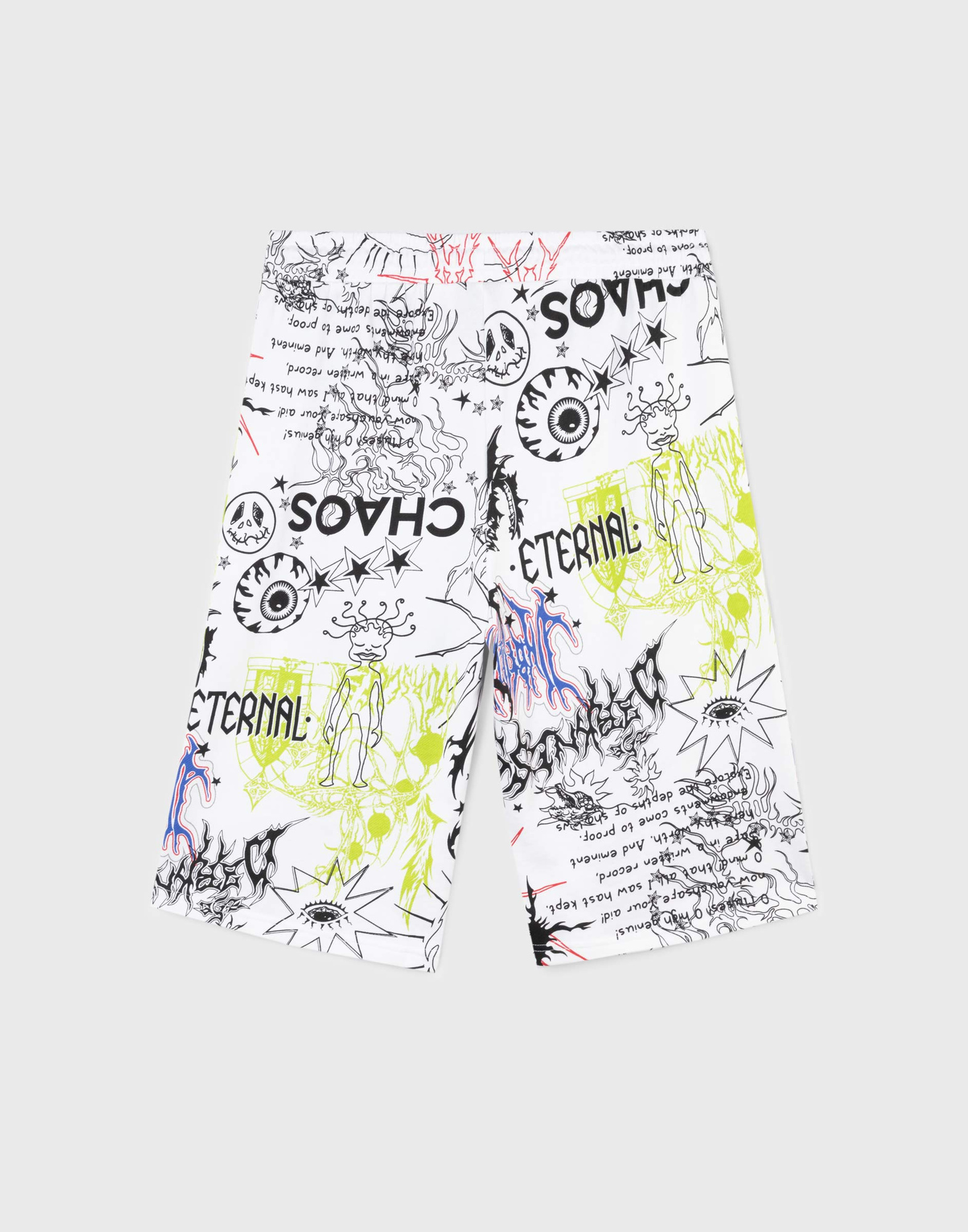 Белые спортивные шорты Comfort с принтом BSH007379-1 купить по цене от ...