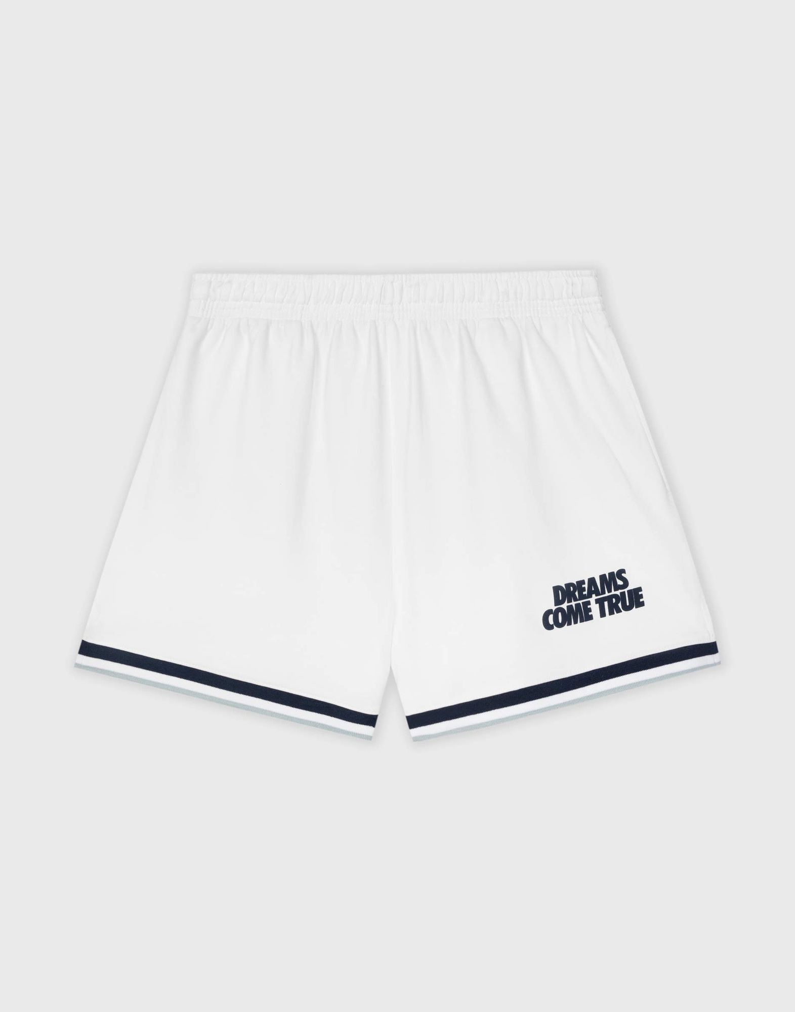Белые спортивные шорты Easy fit с принтом GSH011080-2 купить по цене от ...