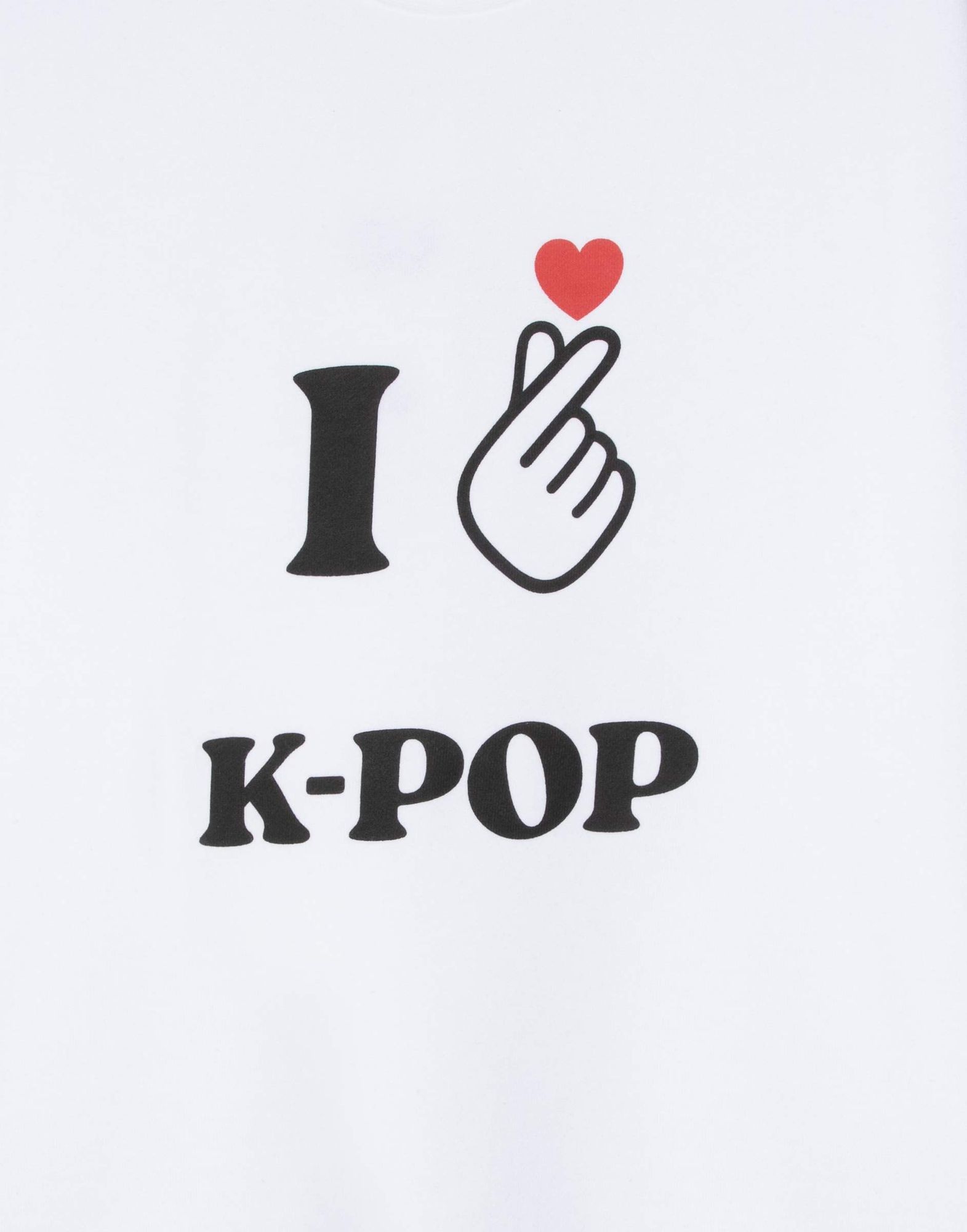 Белый домашний Oversize свитшот K-pop для девочки-3