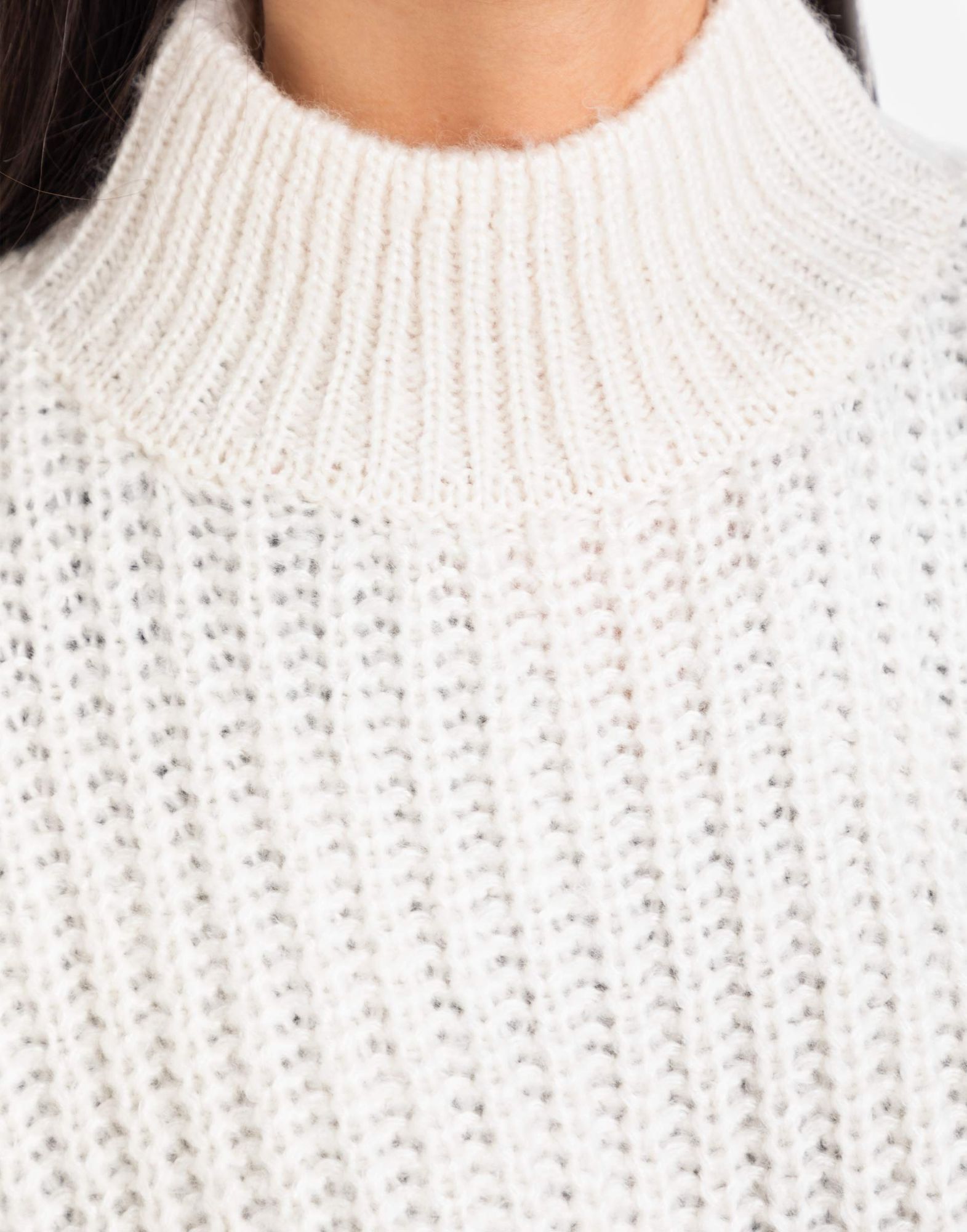 Белый свитер oversize-4