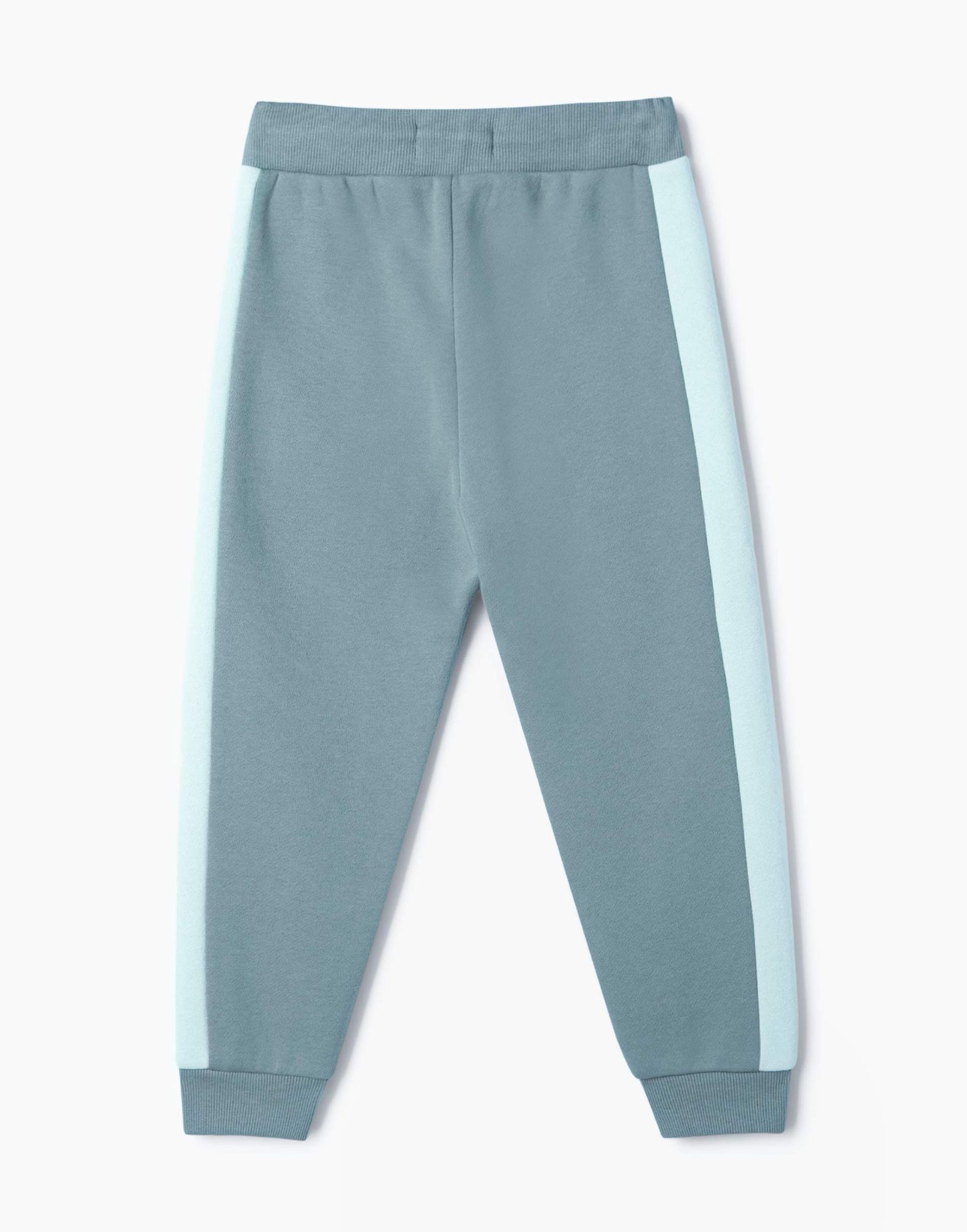 Бирюзовые спортивные брюки Jogger с лампасами для мальчика-2