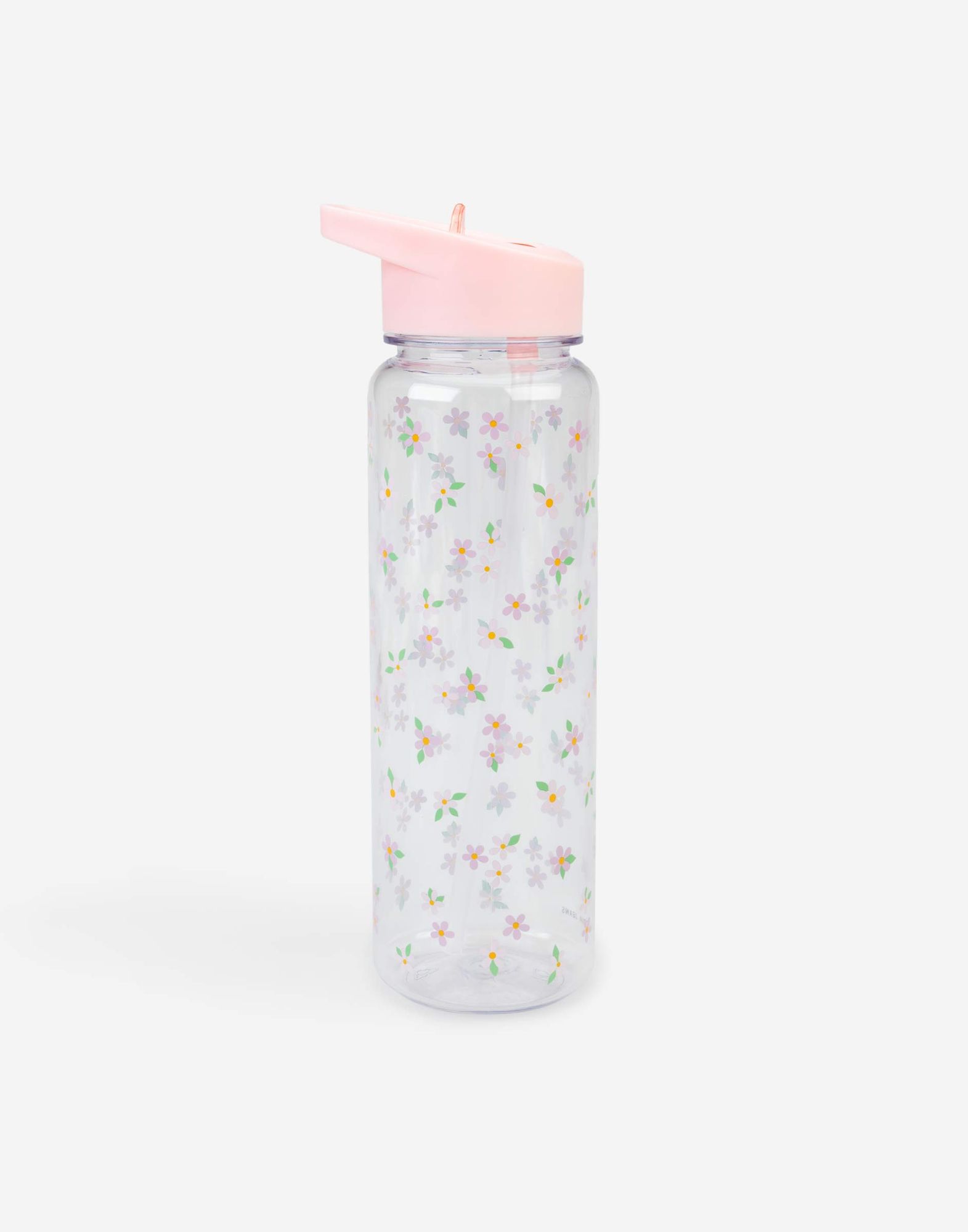 Бутылка для воды с цветочным принтом-0