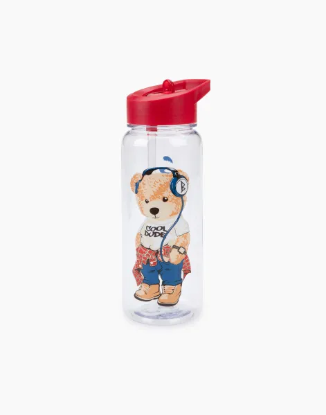 Бутылка для воды с медвежонком-0