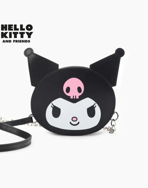 Чёрная сумка Hello Kitty  для девочки-0