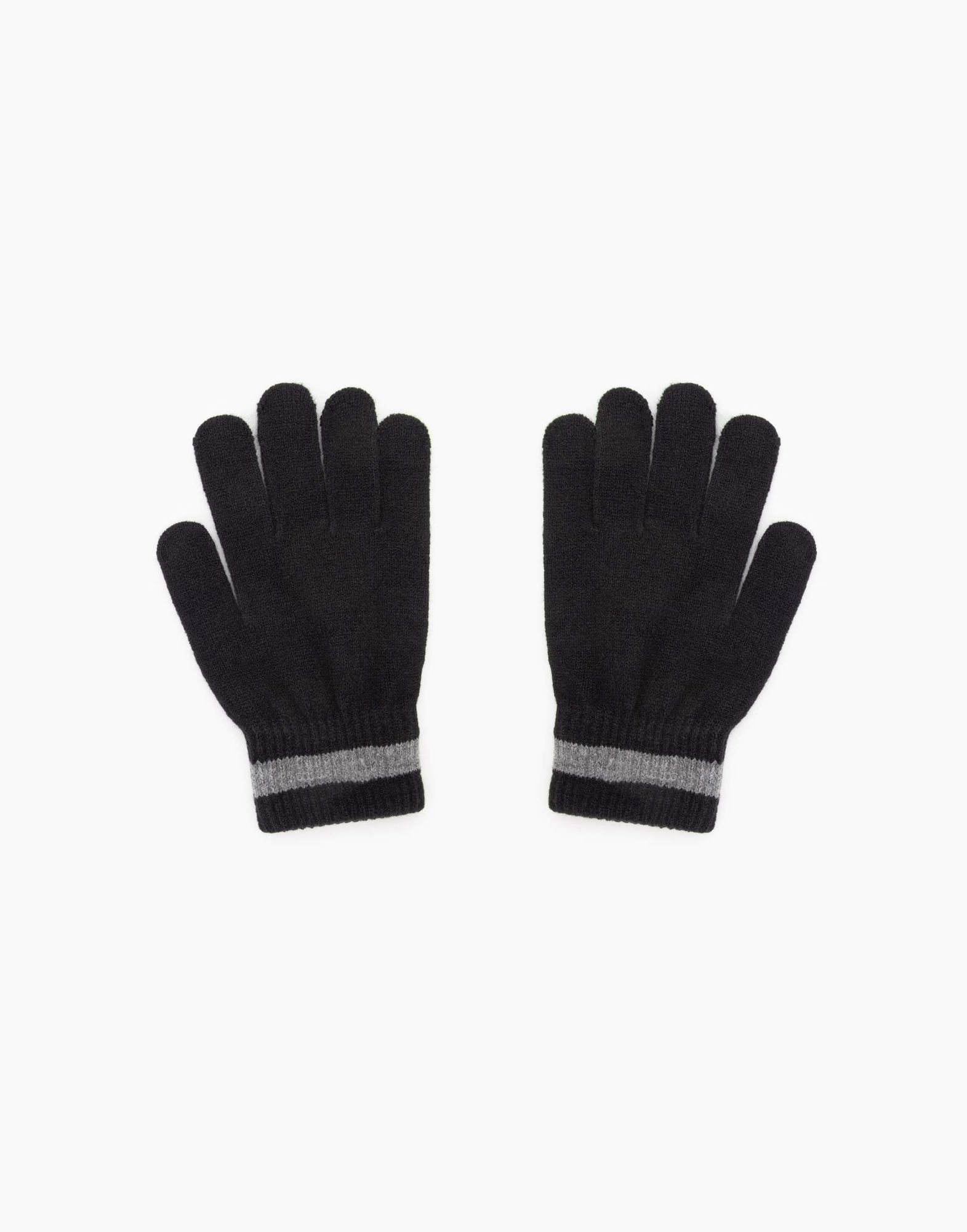 Чёрные перчатки для мальчика-2