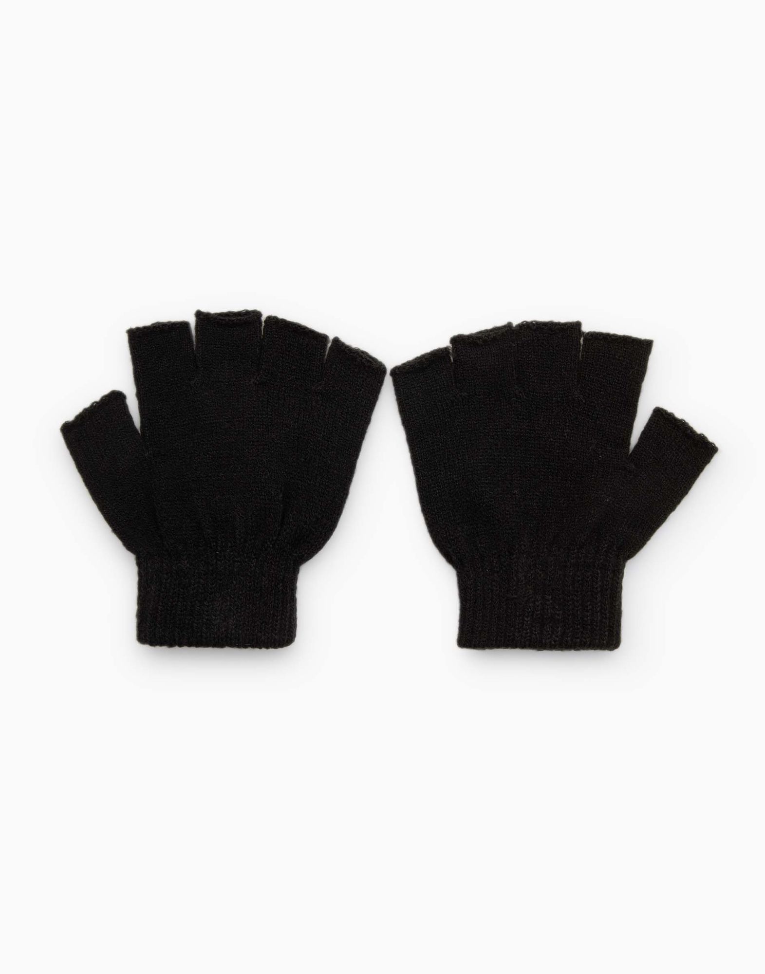 Черные перчатки с черепами для мальчика-2