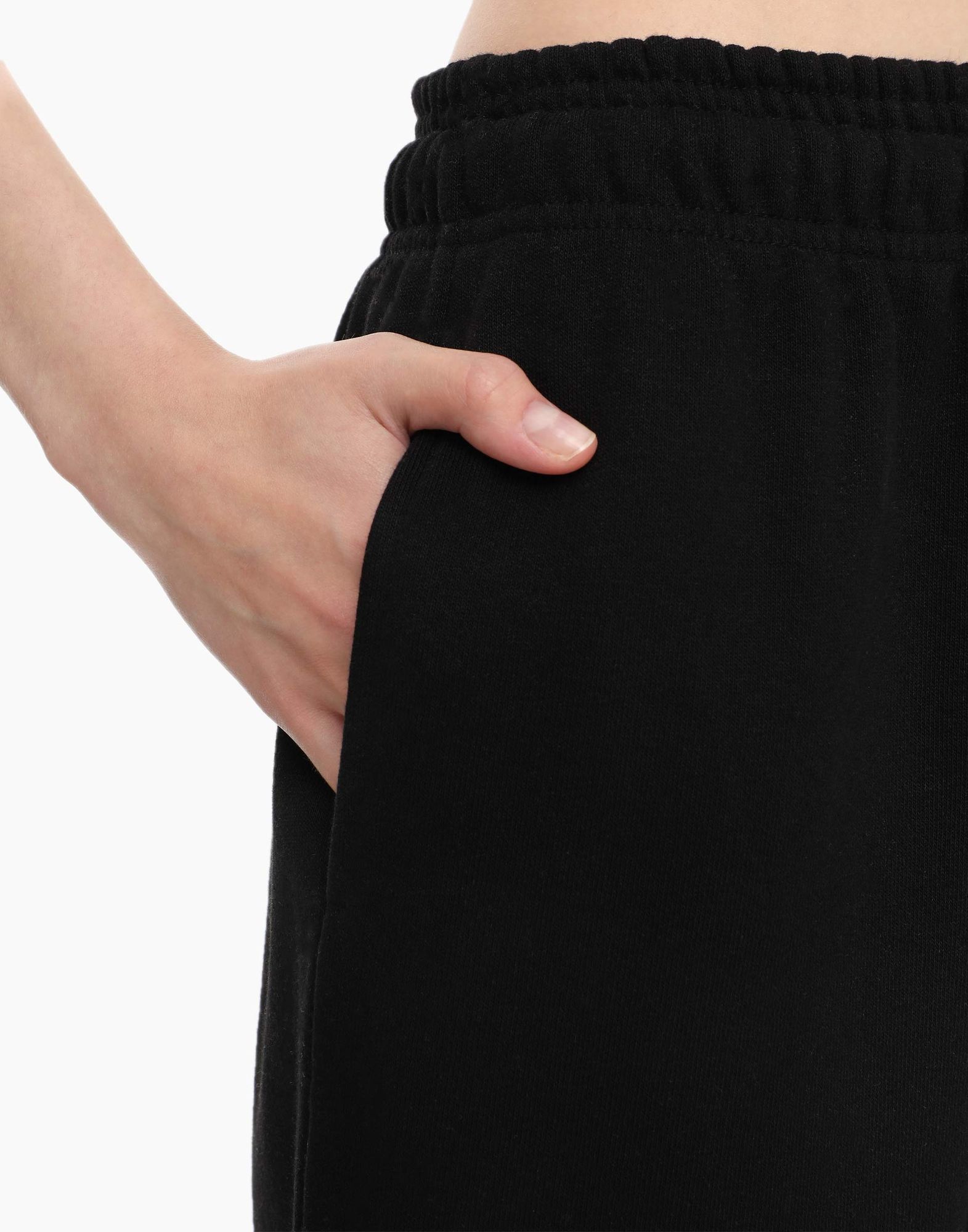 Чёрные спортивные брюки Baggy-3