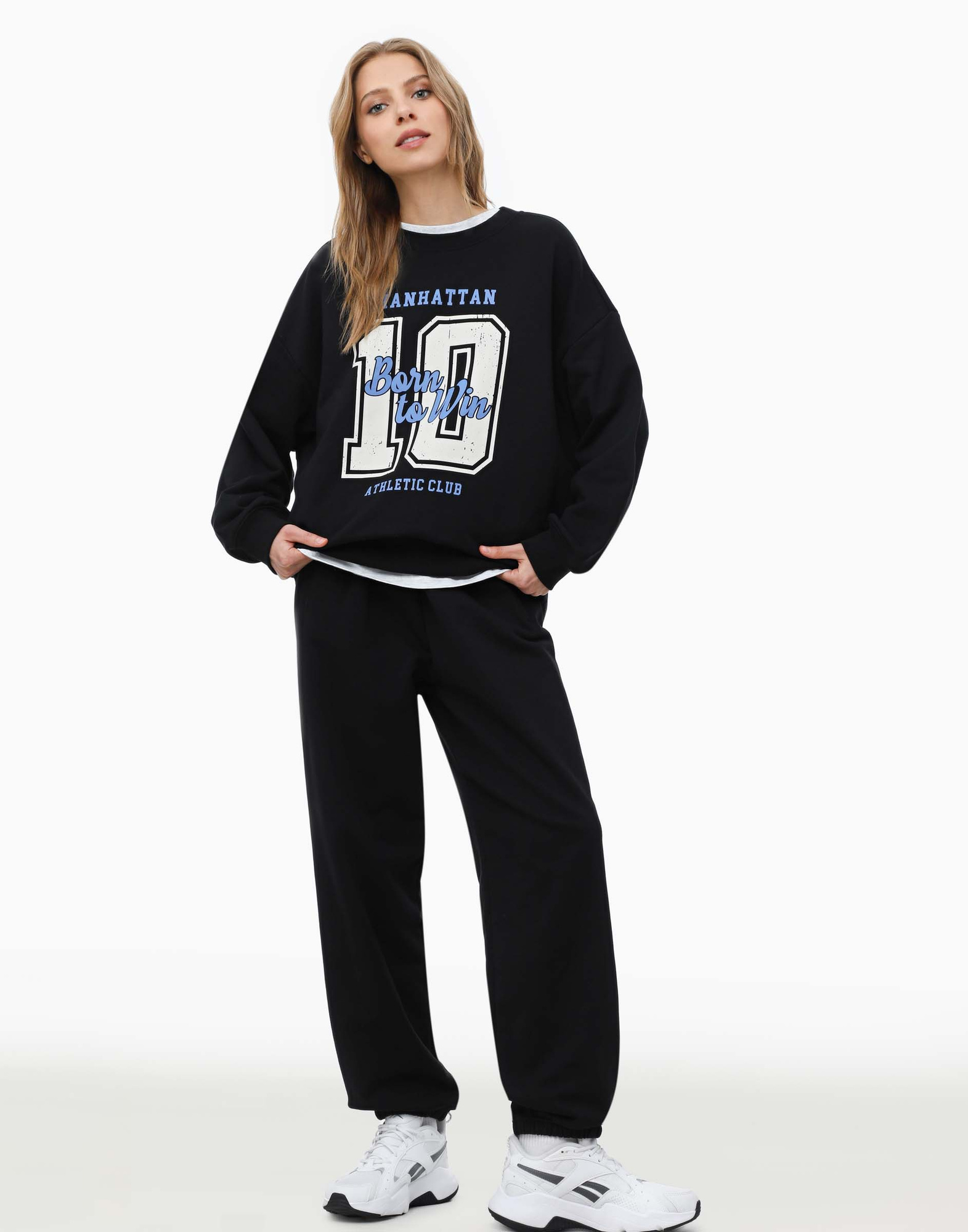 Чёрные спортивные брюки Ex-boyfriend GAC020567-3 купить по цене от 799