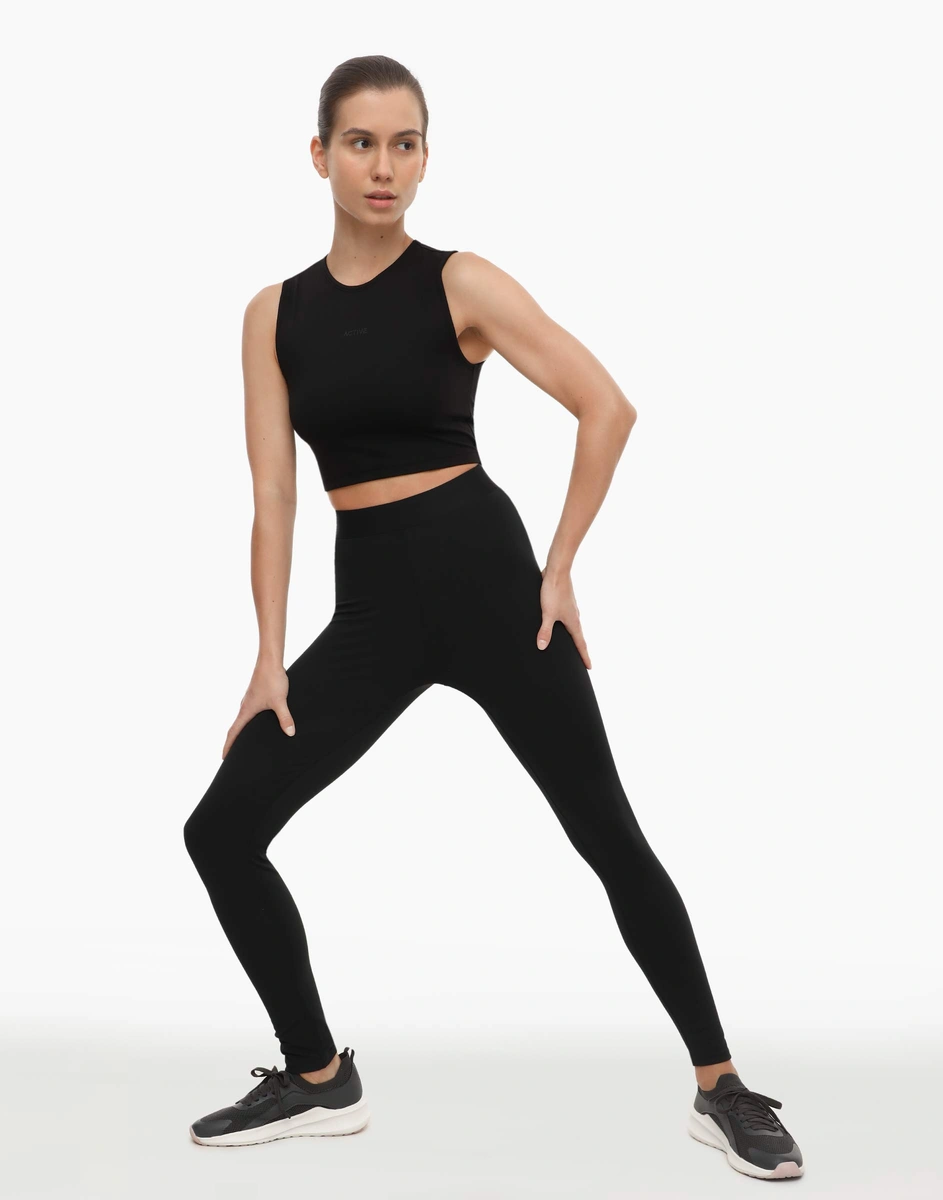 Чёрные спортивные легинсы Legging GRT000259-1 купить по цене от 799 ...