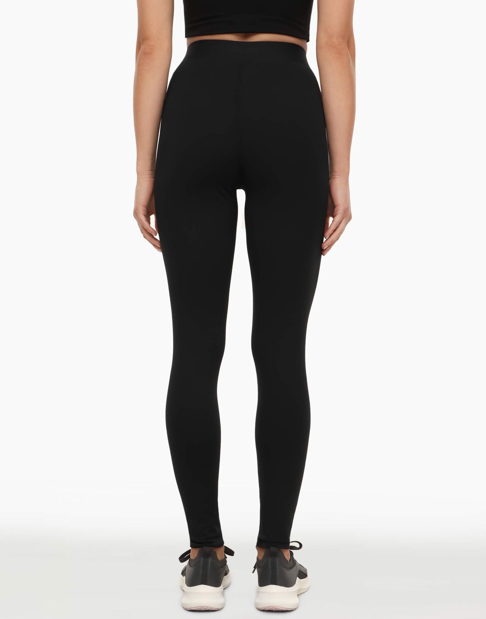 Чёрные спортивные легинсы Legging-2