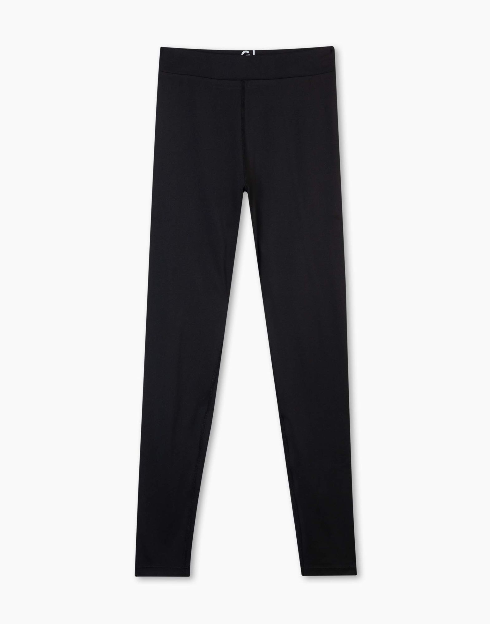 Чёрные спортивные легинсы Legging-4