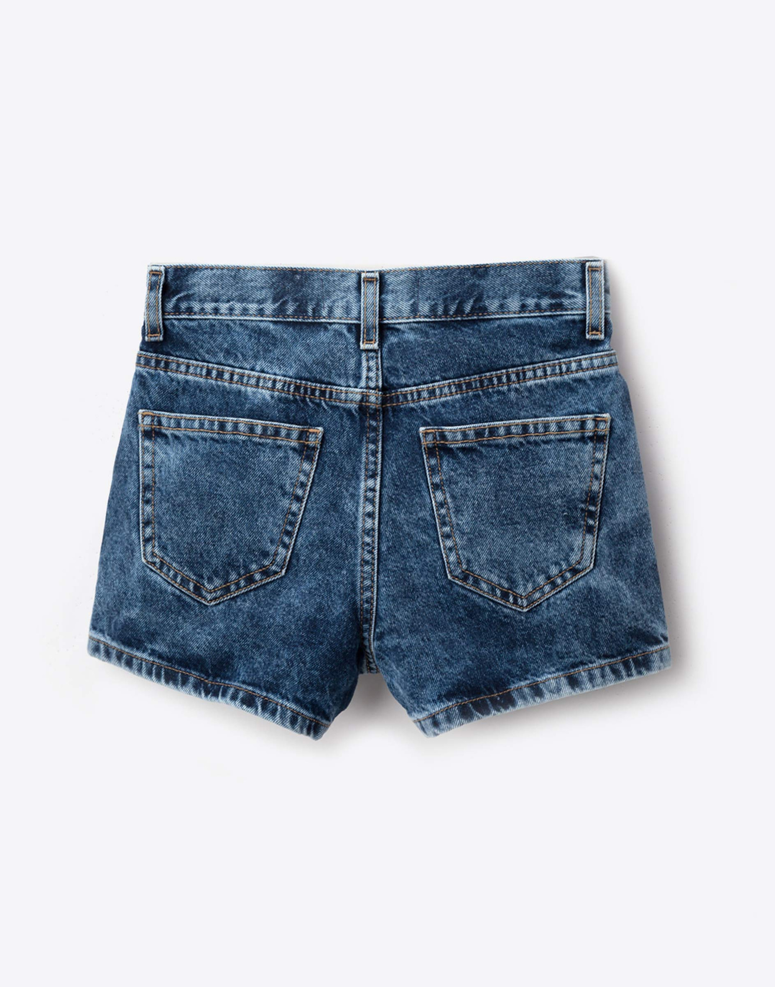 Джинсовые шорты MOM для девочки-1