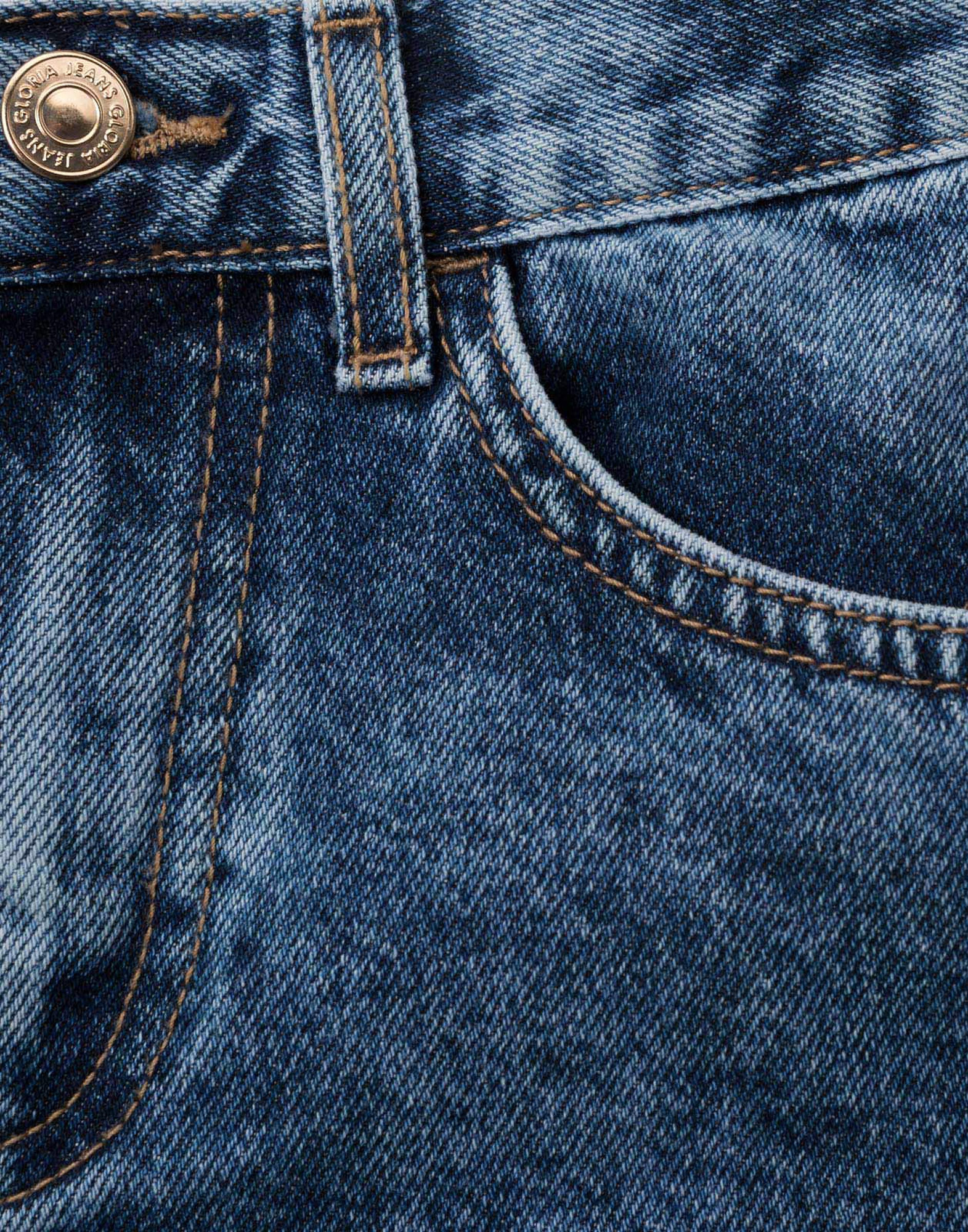 Джинсовые шорты MOM для девочки-2