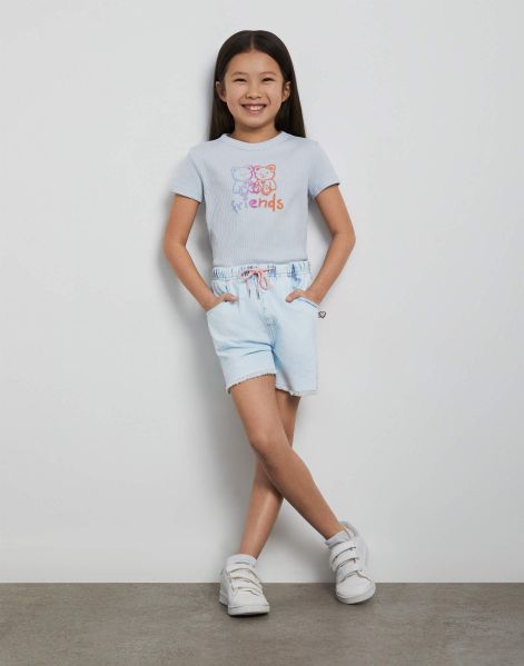 Джинсовые шорты на девочку: Группа - Шорты - Интернет-магазин детской одежды Альфа-Кид