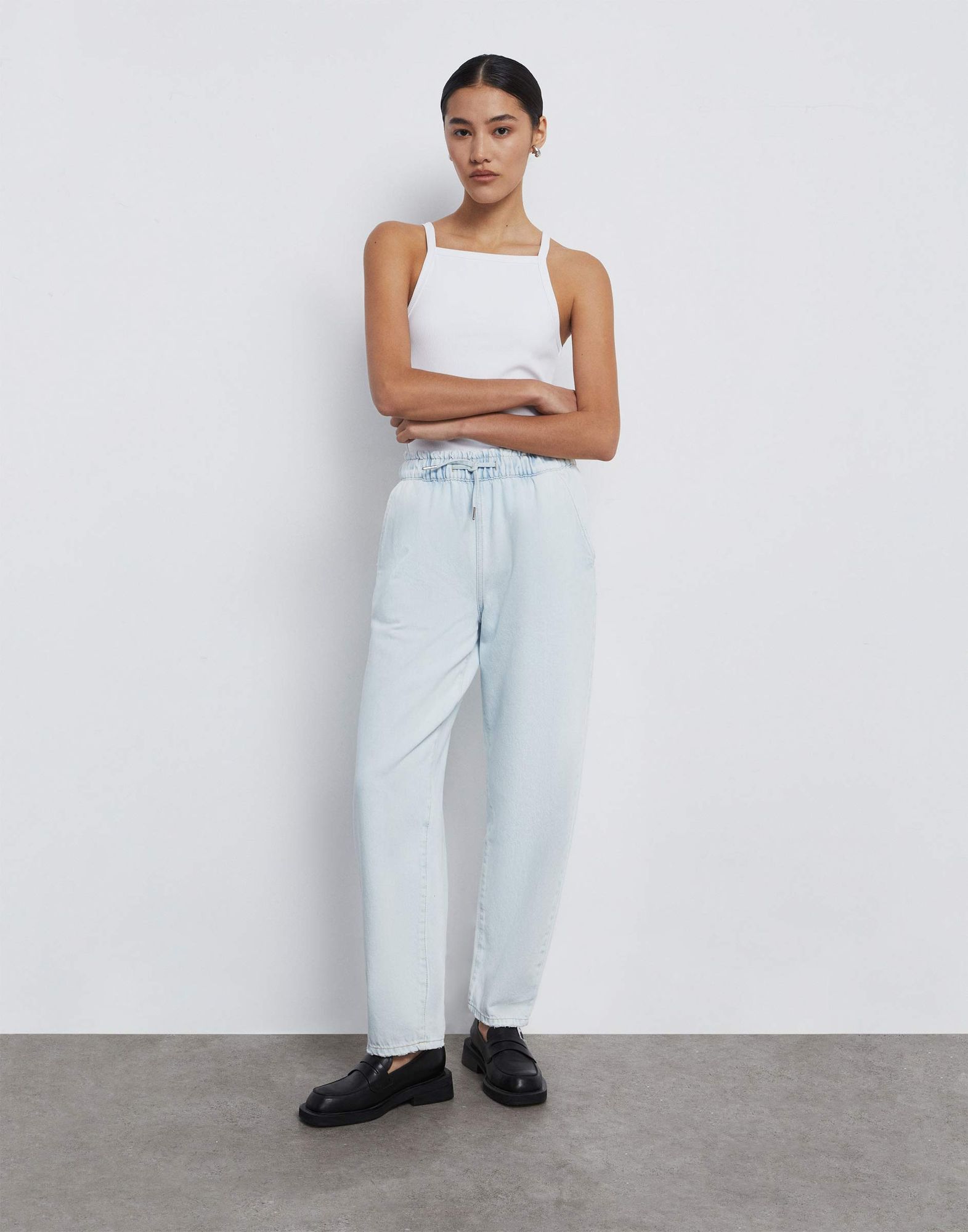 Джинсы Easy fit с подворотами GJN033489-1 купить по цене от 1199 рублей ...