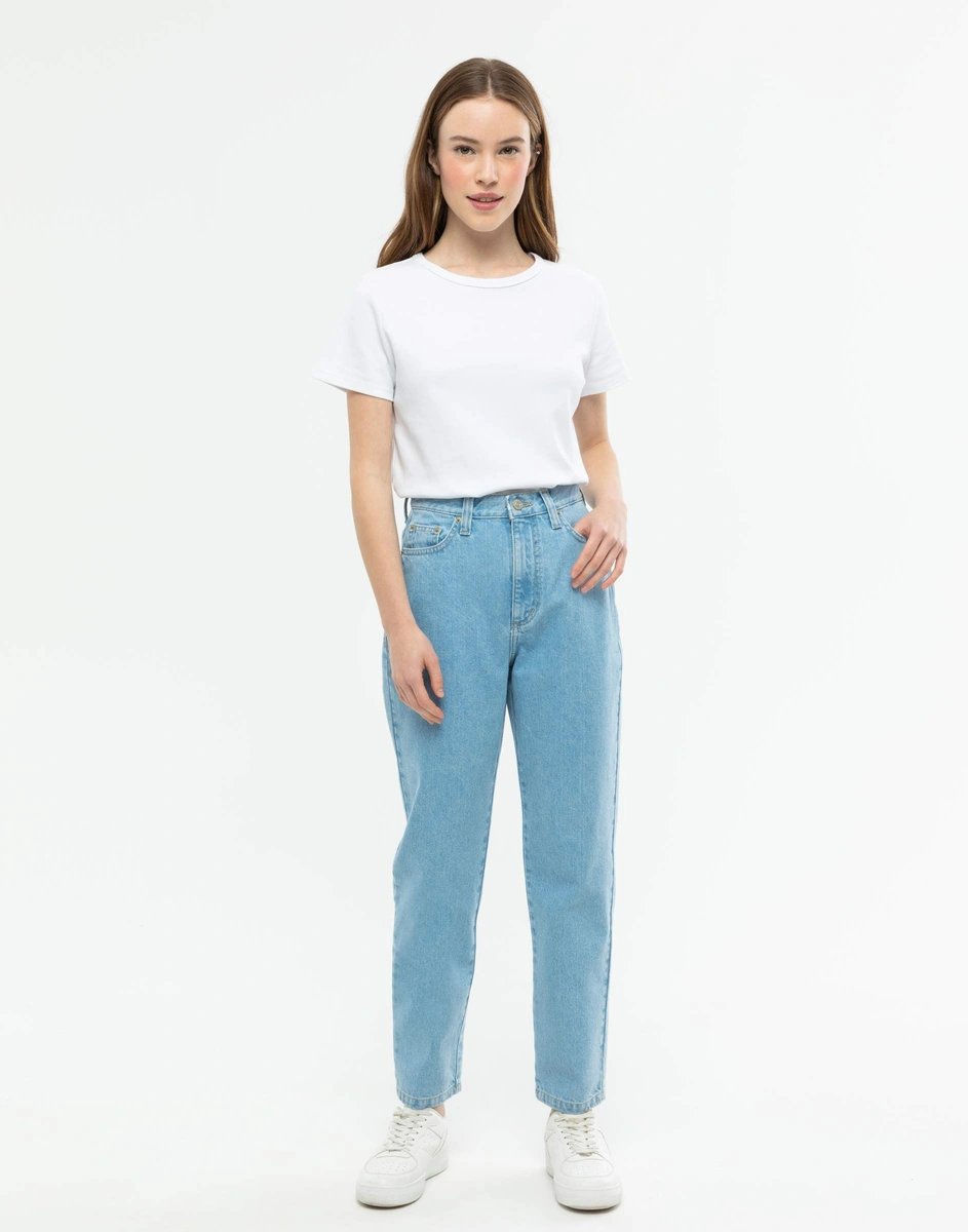 Джинсы New mom с высокой талией GJN027110-1 купить по цене от 2799 ...