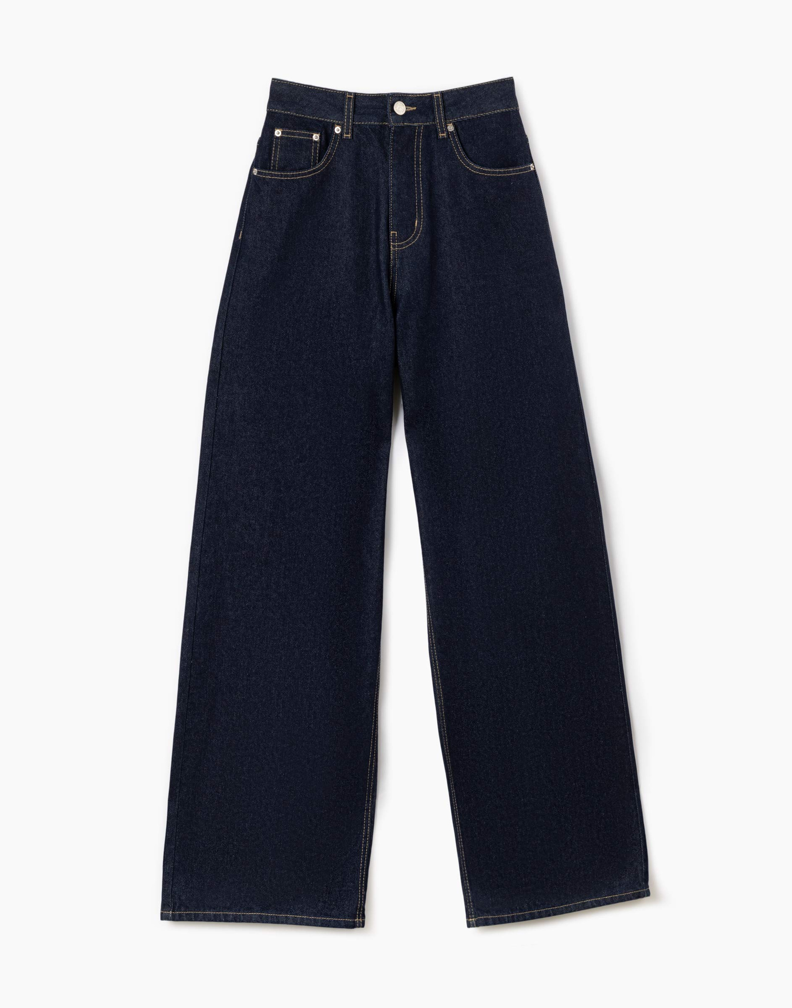 Джинсы Wide leg с высокой талией женские LIMITED EDITION GJN029015-1 ...
