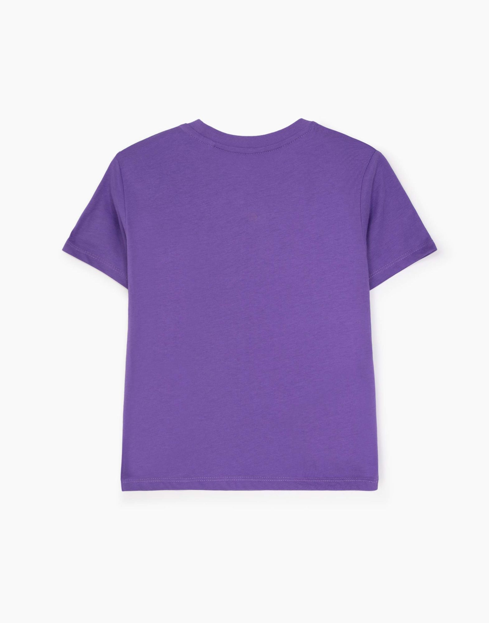 Фиолетовая футболка с граффити-принтом для мальчика-2