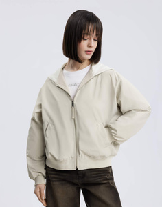 極美品24SS Theory AIRY COTTON SHEER BOMBER レディース】SHEER BOMBER | KANAKO SAKAI(カナコ サカイ