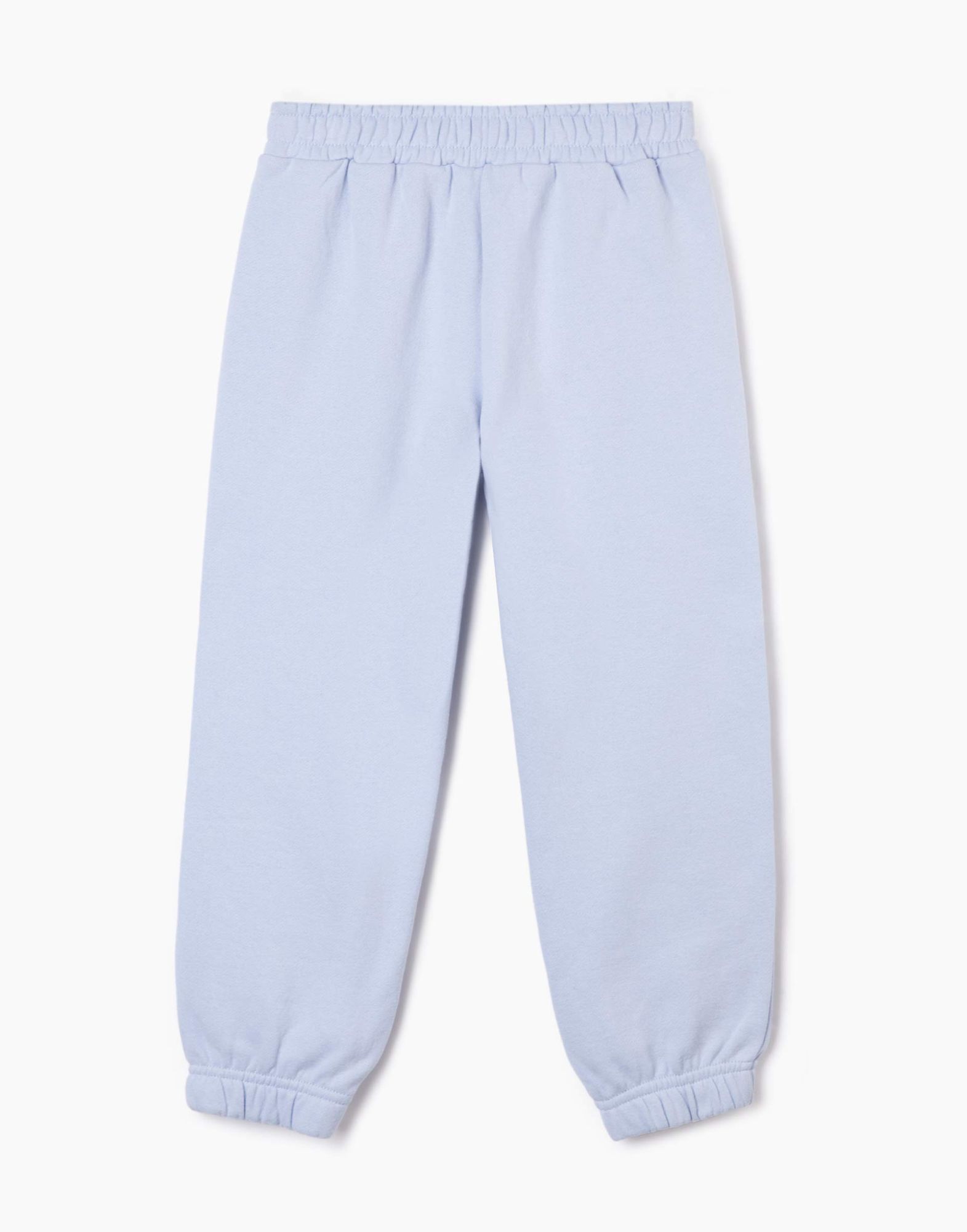 Голубые спортивные брюки Jogger для девочки-2