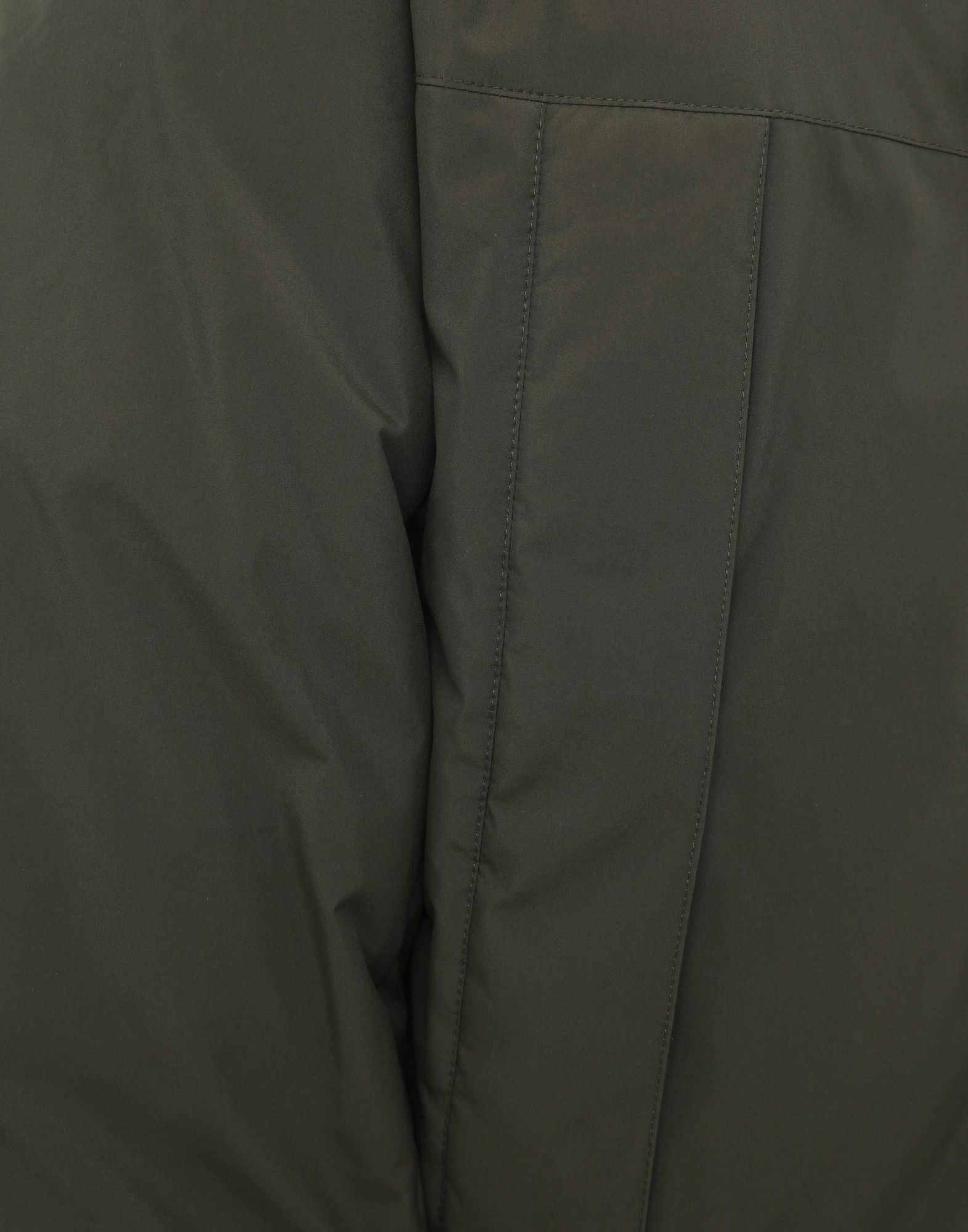 Хаки куртка с увеличенными карманами-5