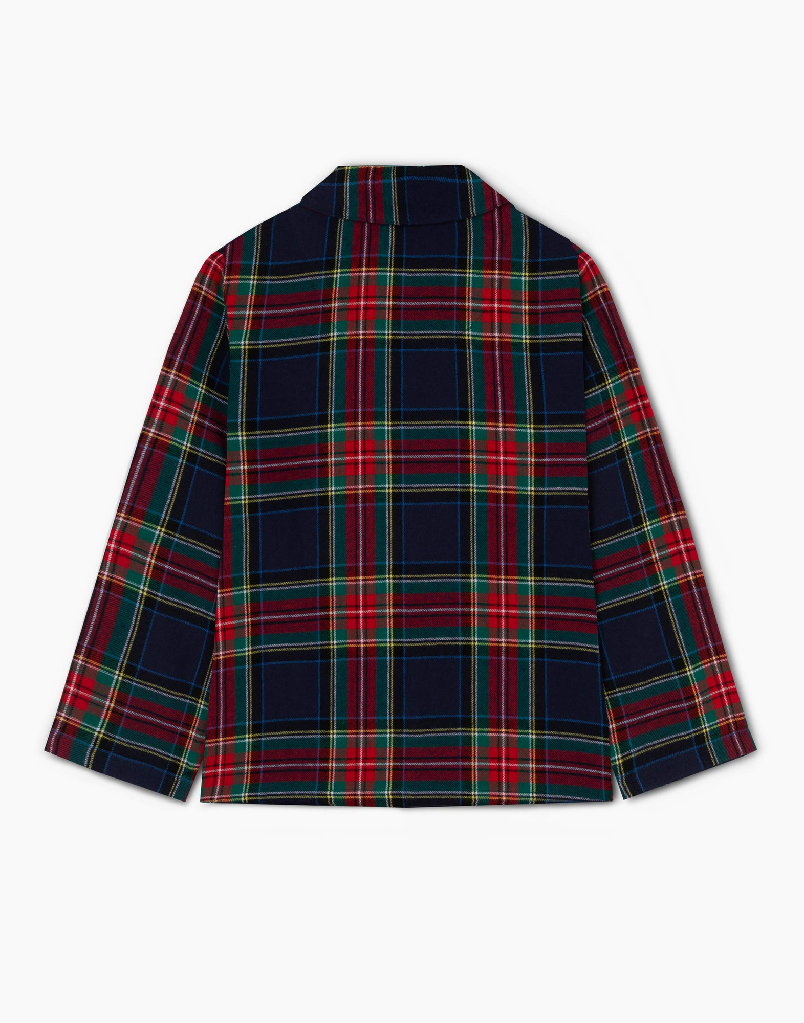 Клетчатая пижама oversize из фланели для мальчика BSL000648-1 купить по ...