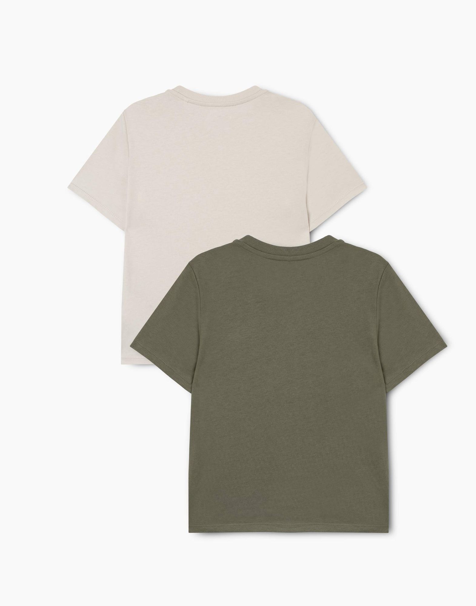 Комплект базовых футболок 2 шт. для мальчика-1