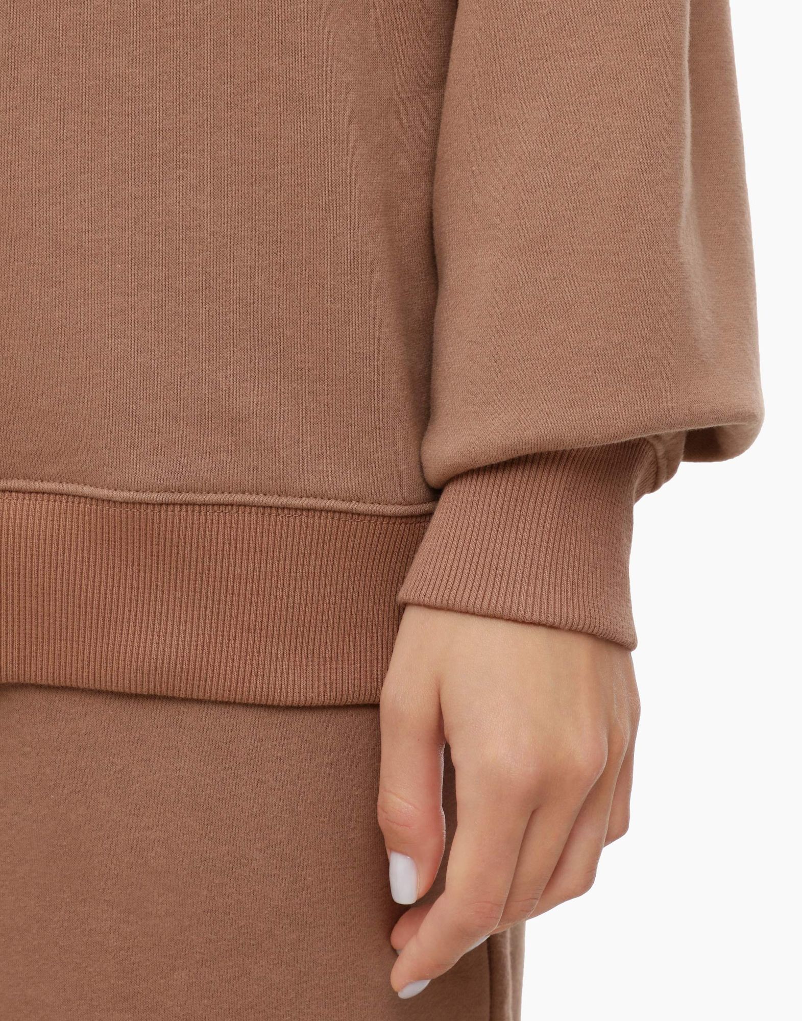 Коричневое худи oversize GAC020450-4 купить по цене от 999 рублей с ...