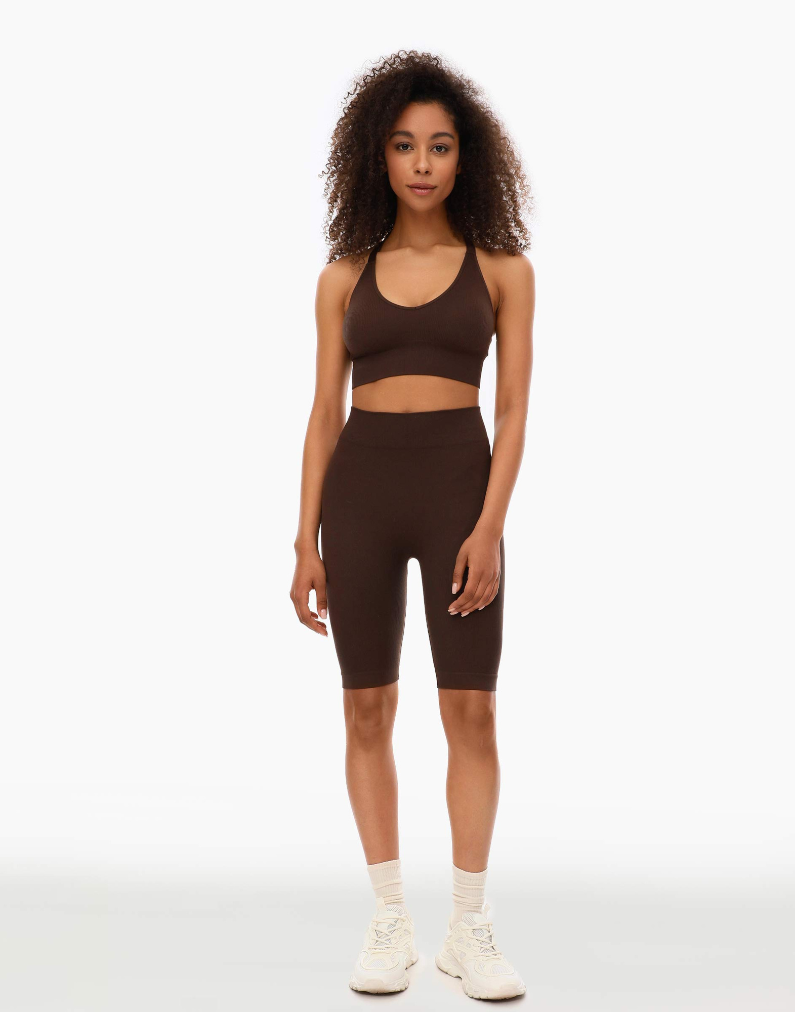 Спортивные коричневые