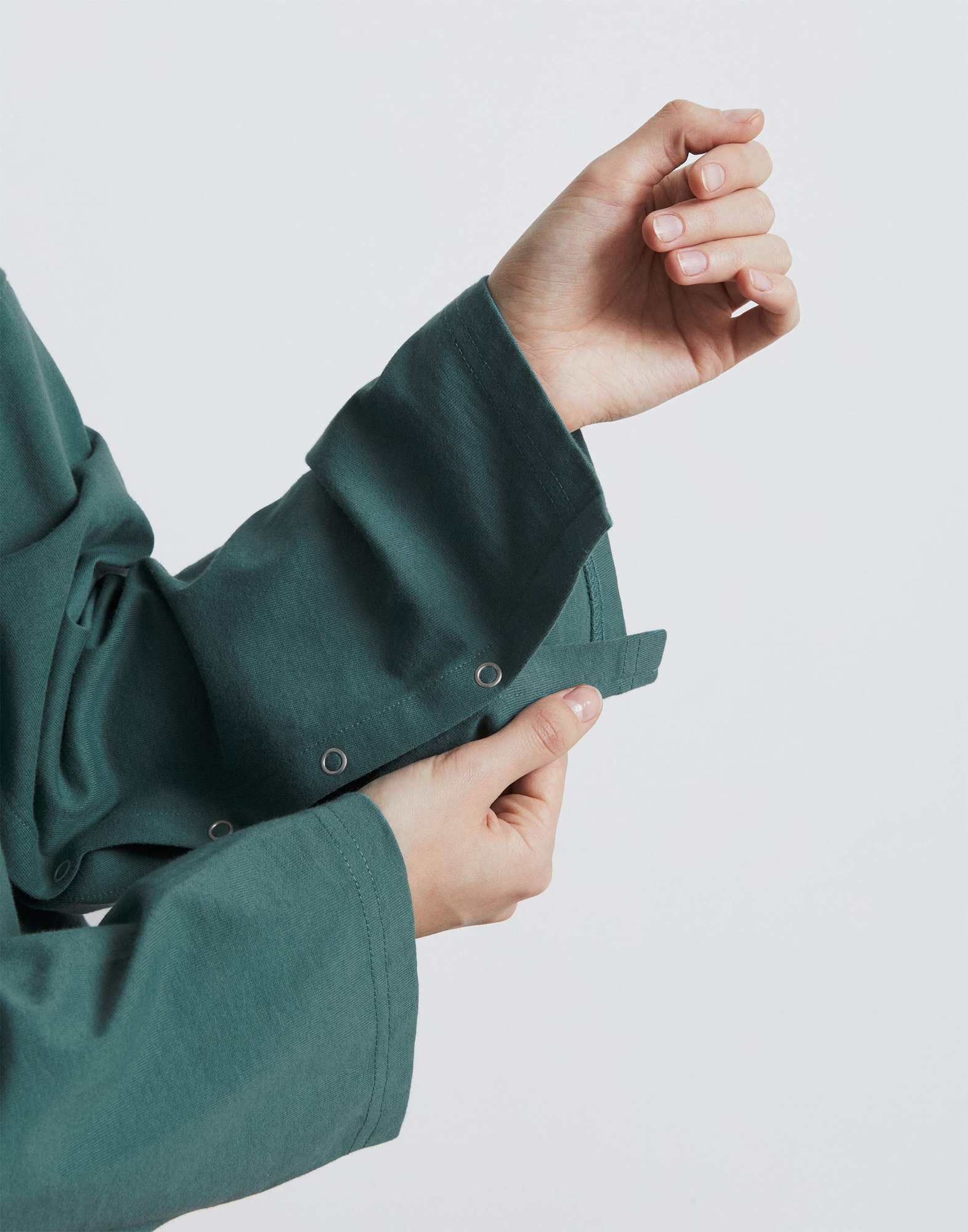Лонгслив oversize с рукавами на кнопках GKT022102-4 купить по цене от ...