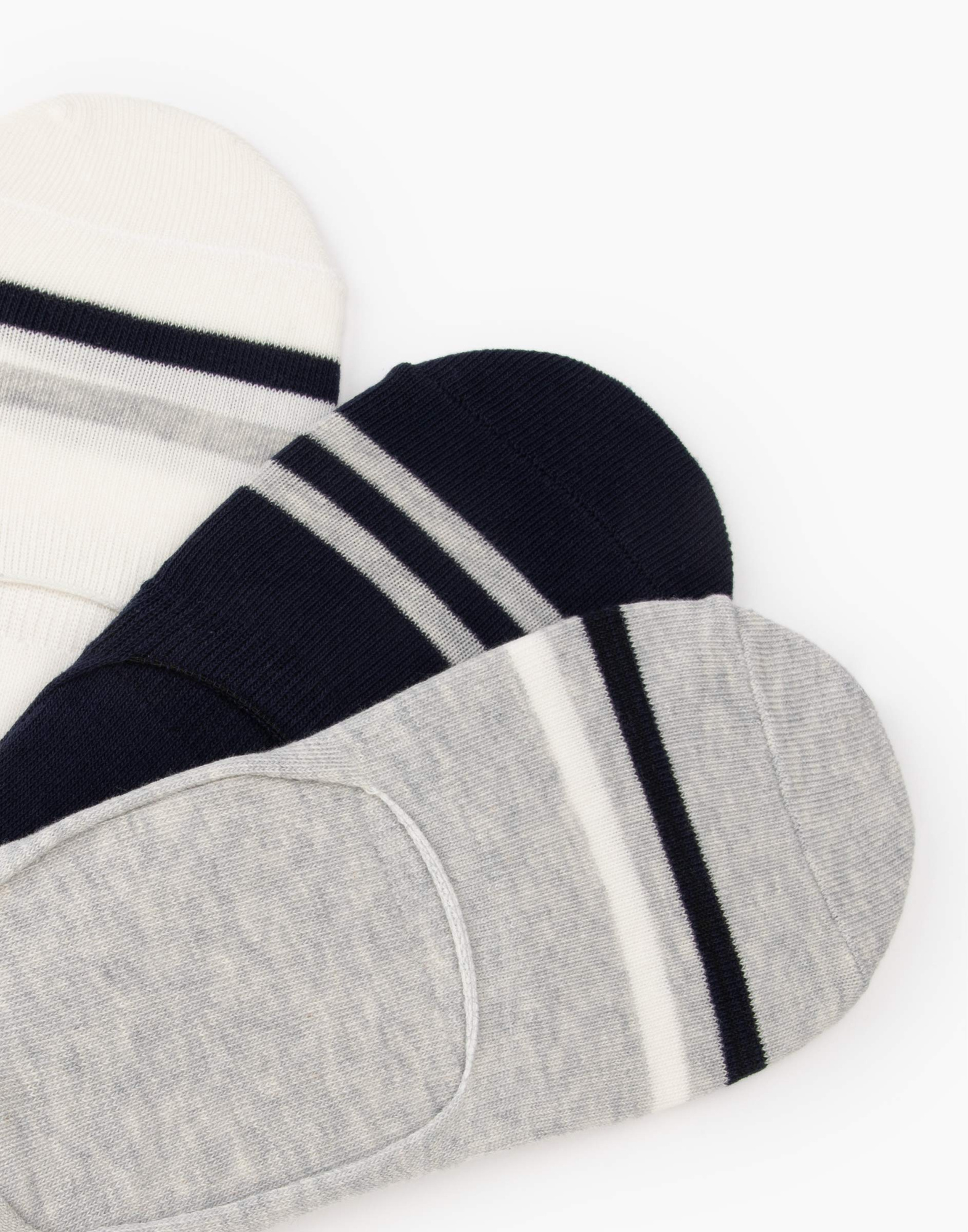 Носки с полосками 3 пары BHS003208-1 undefined