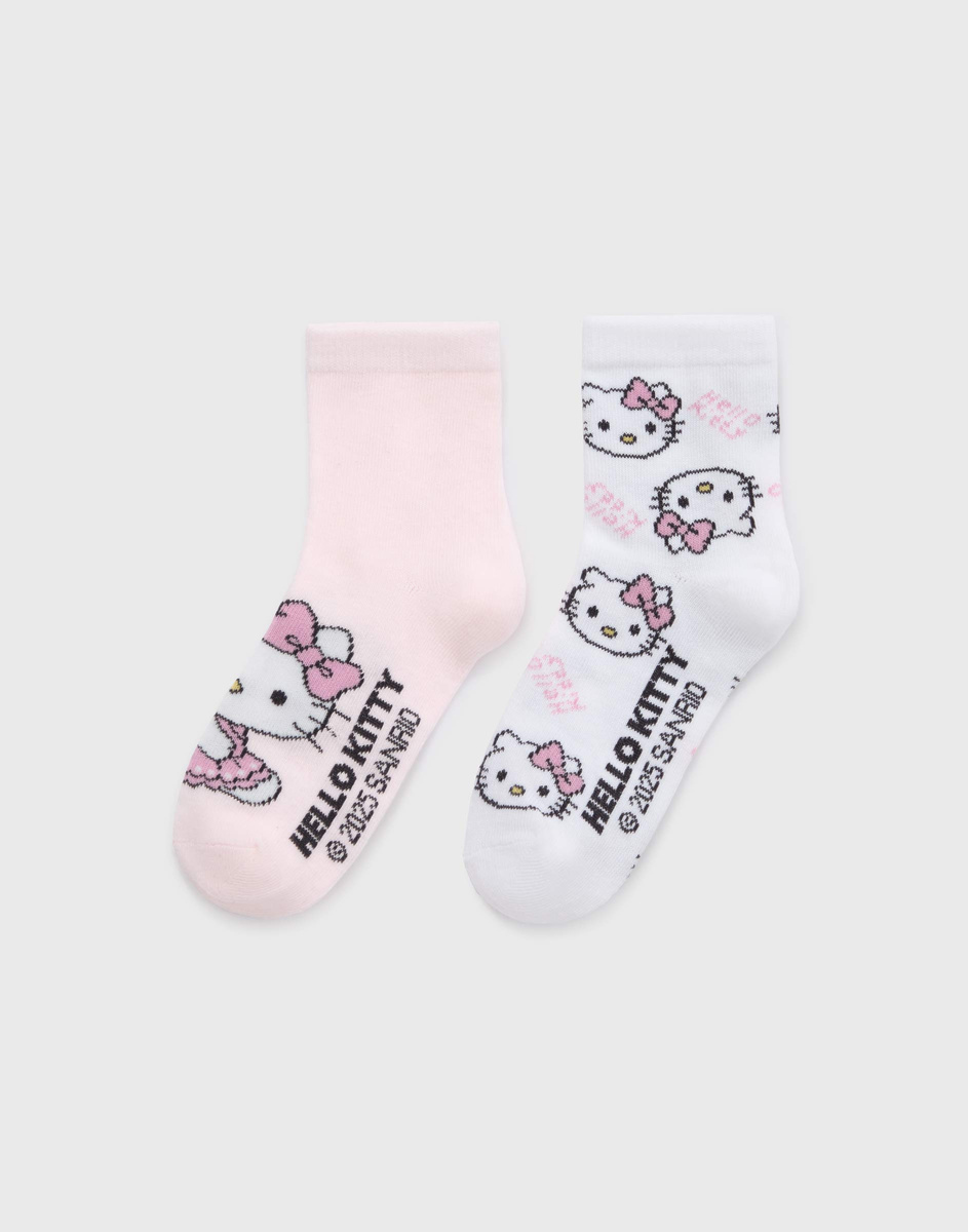 Носки с принтом Hello Kitty для девочки 2 пары GHS010954-1 размер
