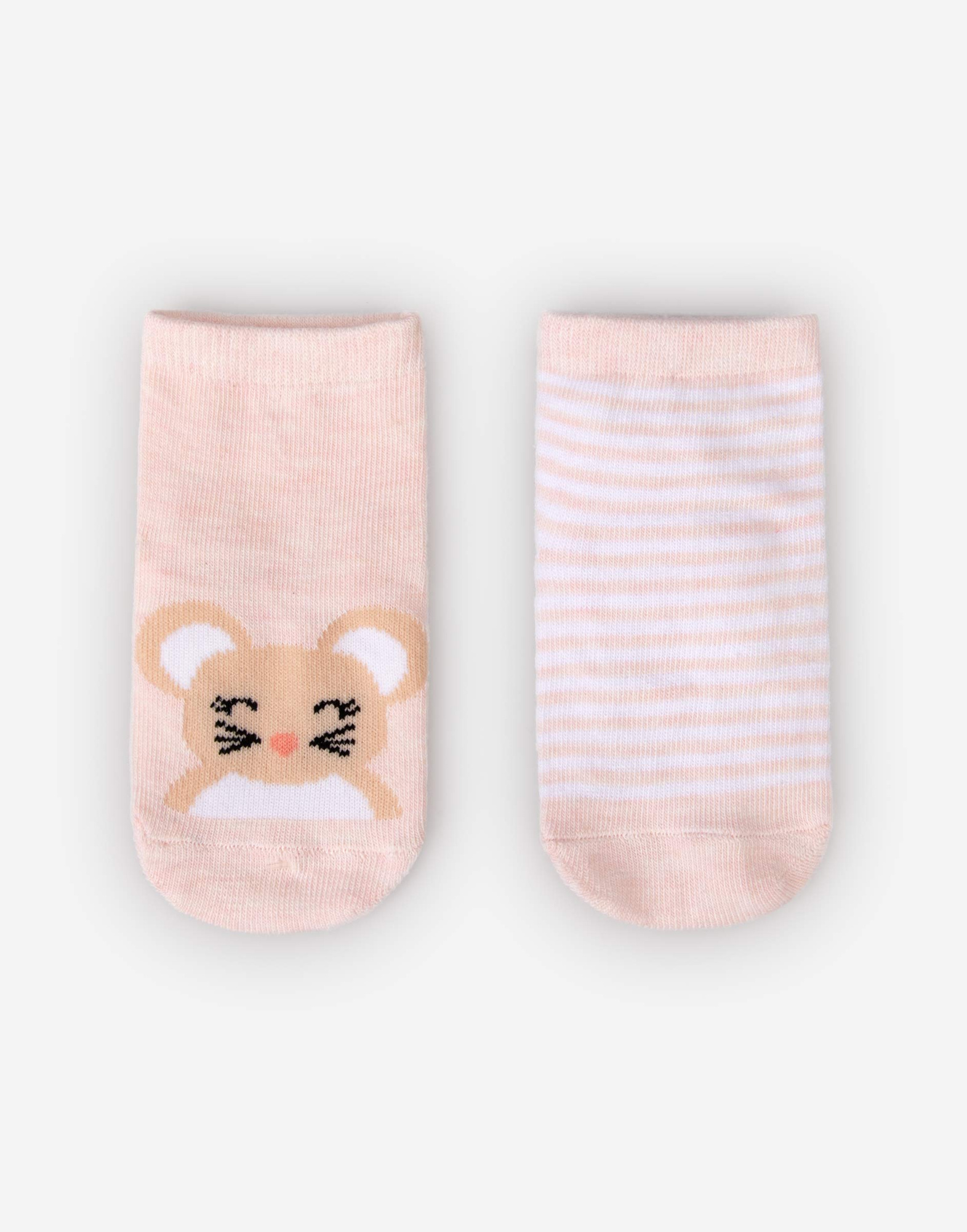 Носки с притом для девочки 2 пары -1