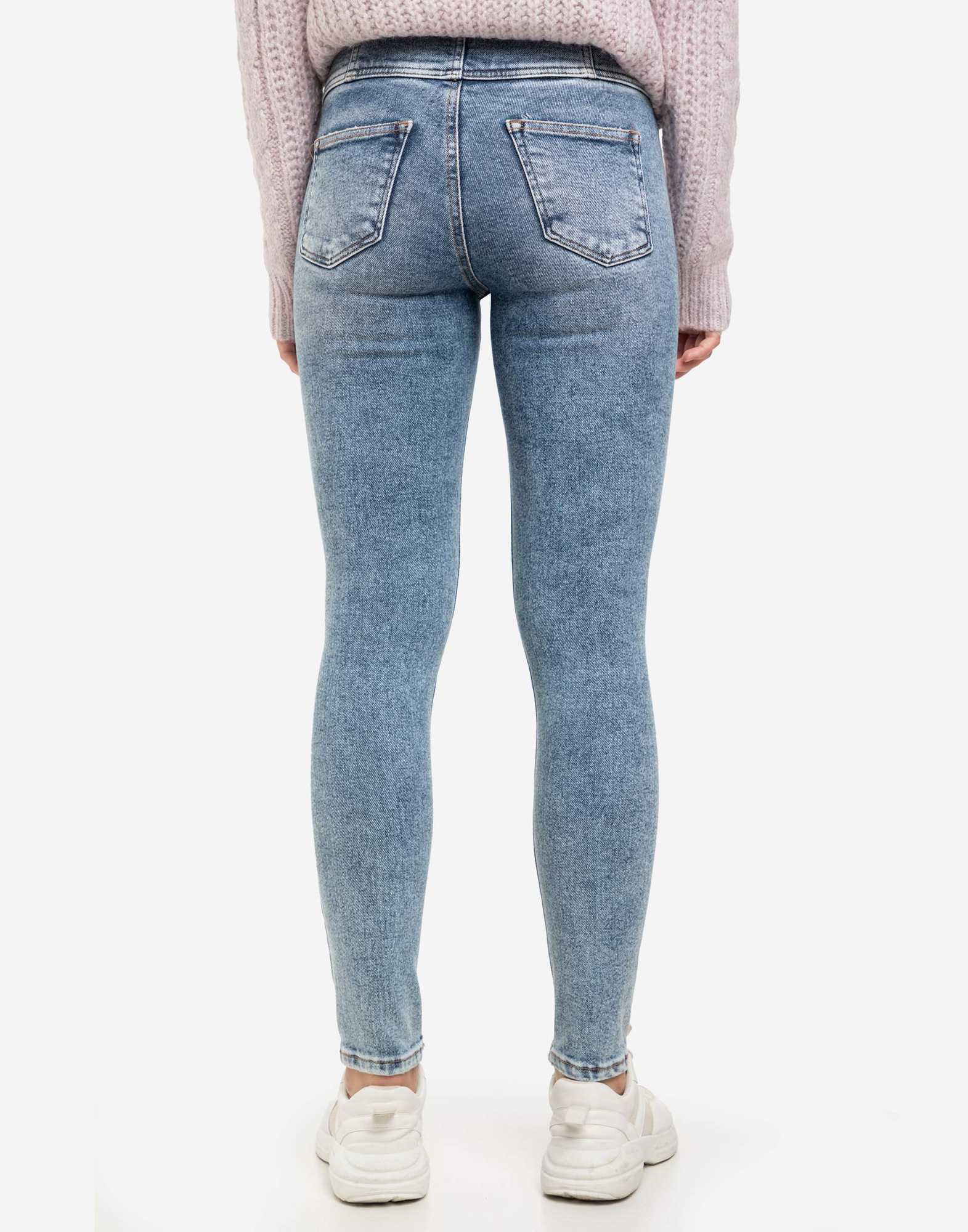 Облегающие джинсы Legging Wide waist с высокой посадкой GJN022420-1 ...