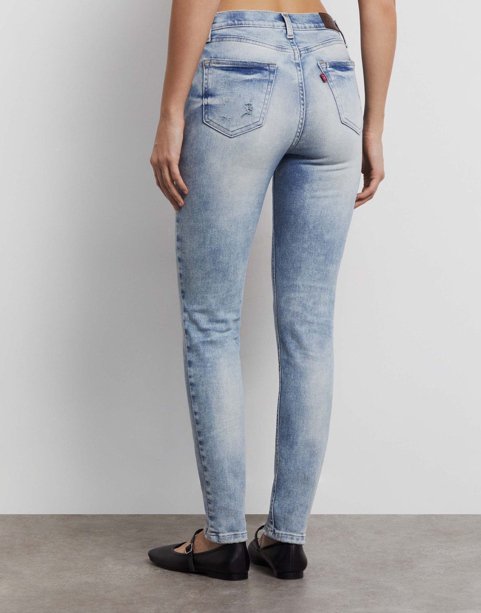 Облегающие джинсы Legging с высокой посадкой GJN032900-1 купить по цене ...