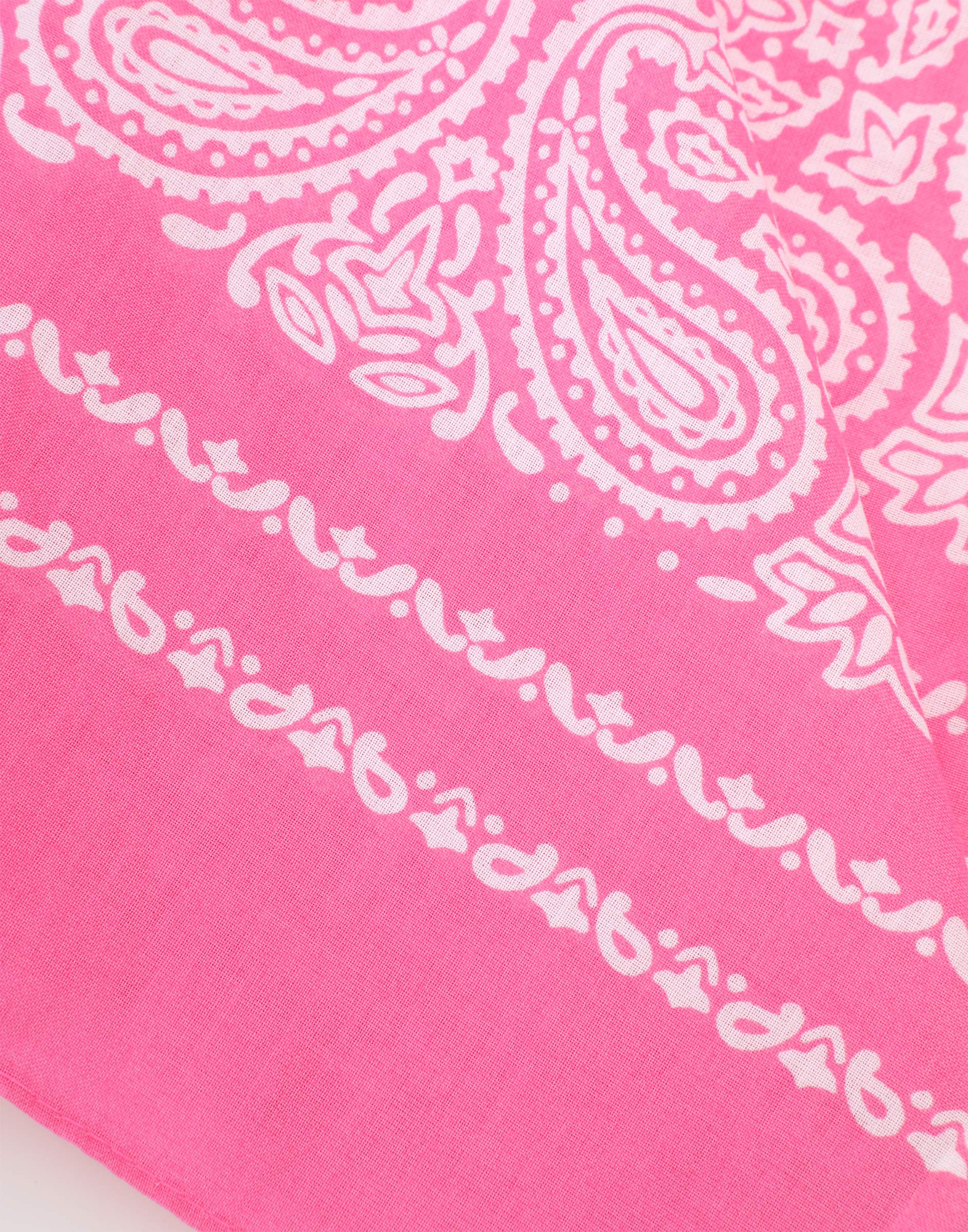 Розовая бандана с узором пейсли GAS014156-2 купить по цене от 69 рублей ...