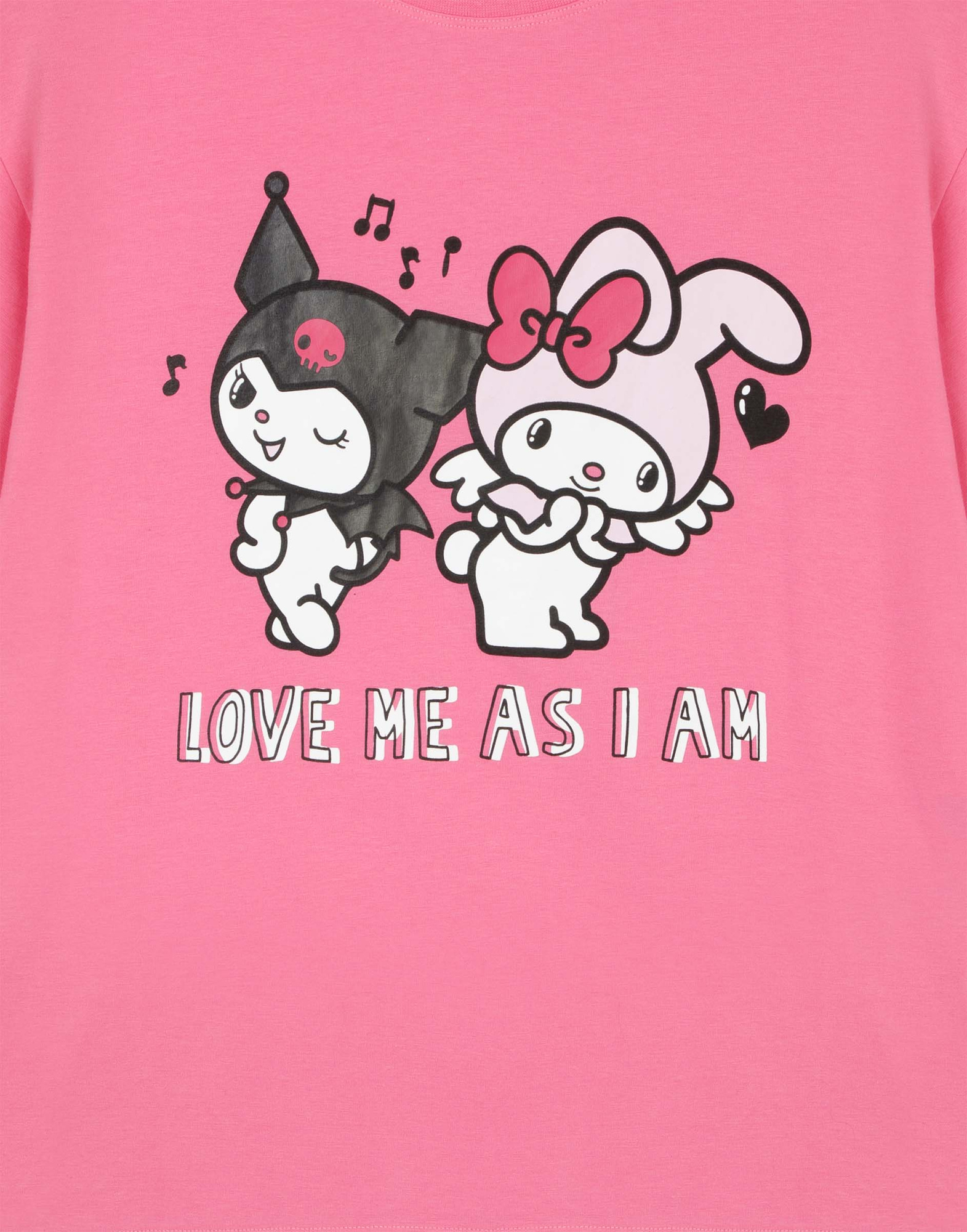 Розовая пижама oversize с аниме-принтом Hello Kitty GSL001779-1 купить ...