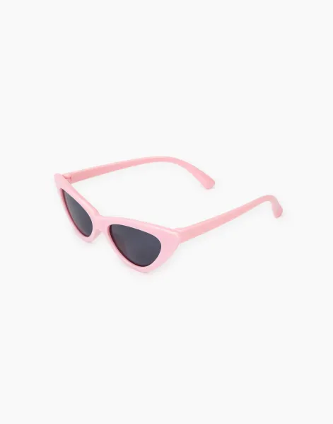 Розовые очки Cateyes для девочки-0