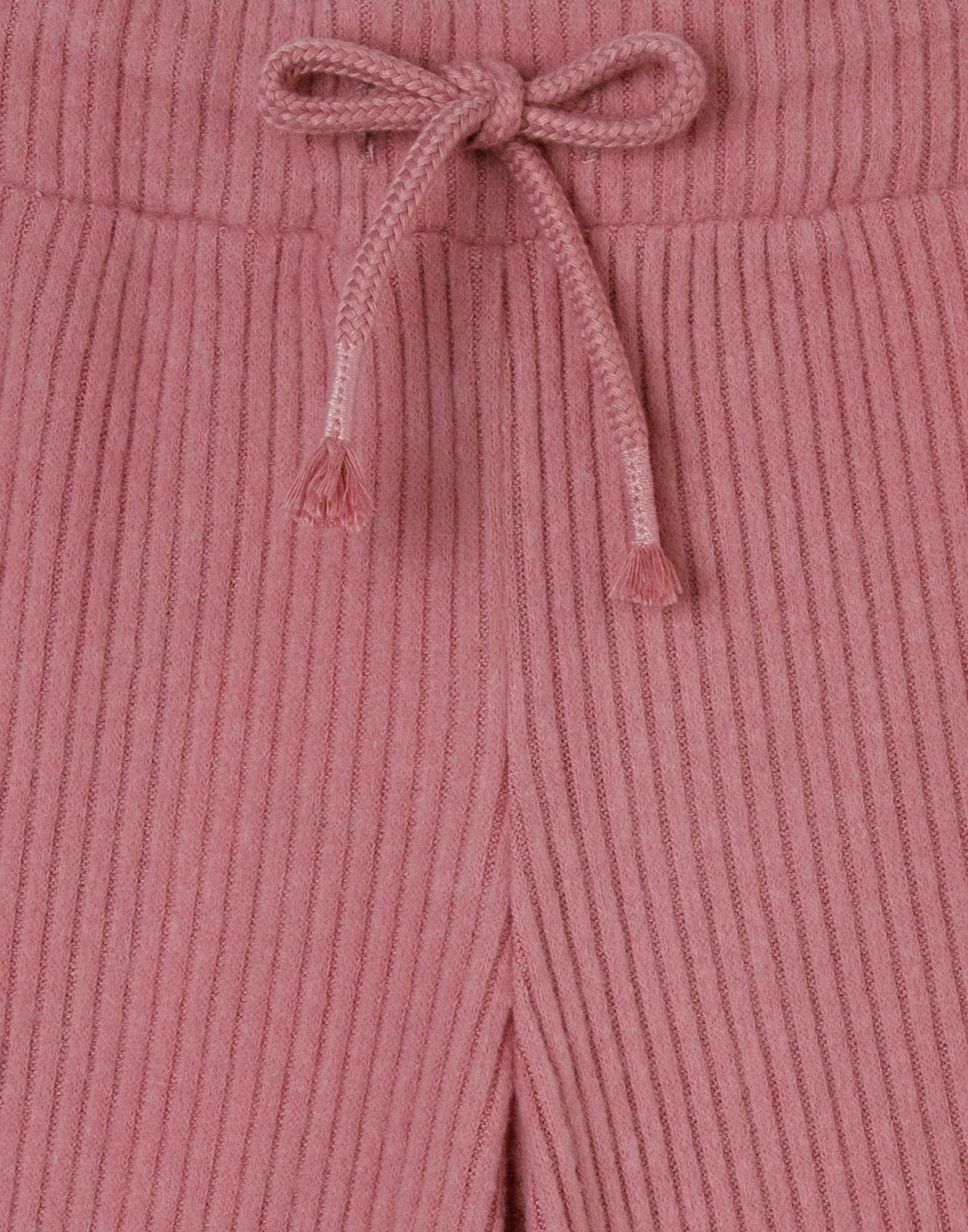 Розовые спортивные брюки Wide Leg для девочки-2