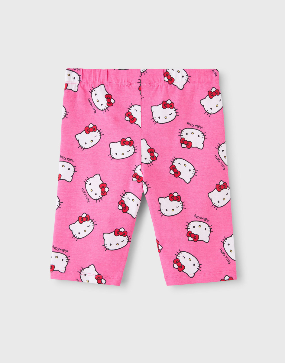 Розовые велосипедки с принтом Hello Kitty для девочки GHS011597-1