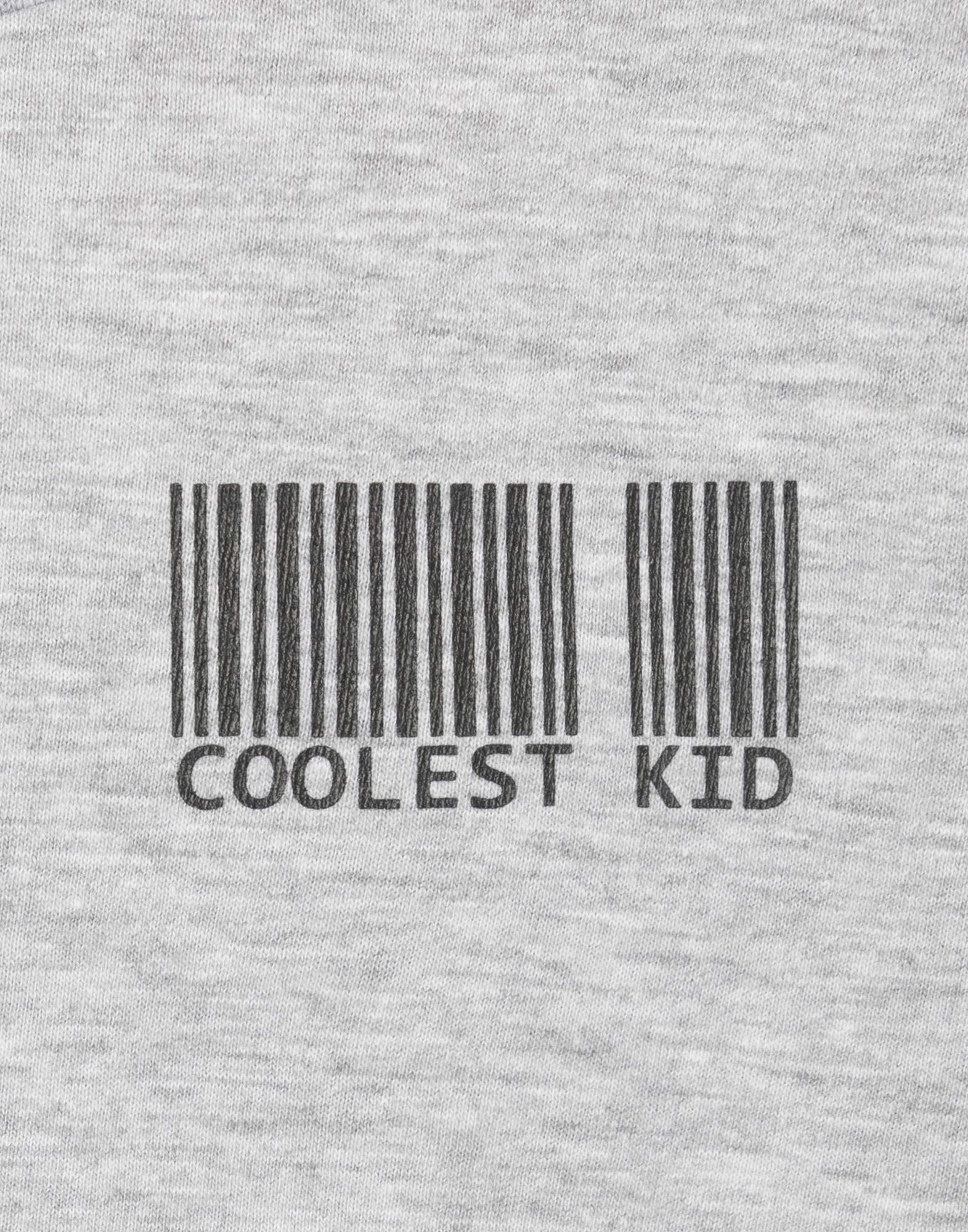 Серая футболка с принтом Coolest kid для мальчика-3