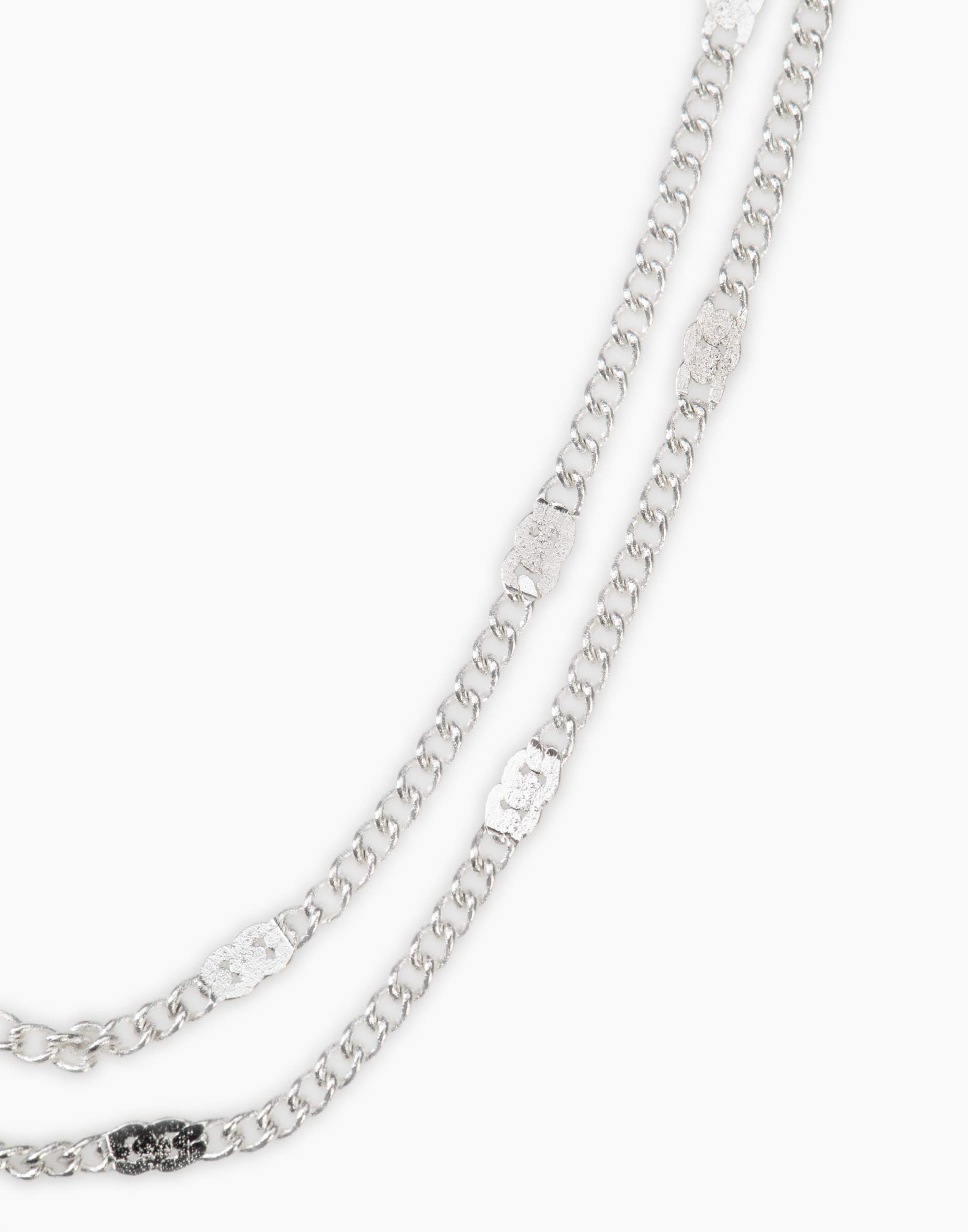 Серебристая цепочка на тело GJW009893-2 купить по цене от 179 рублей с ...