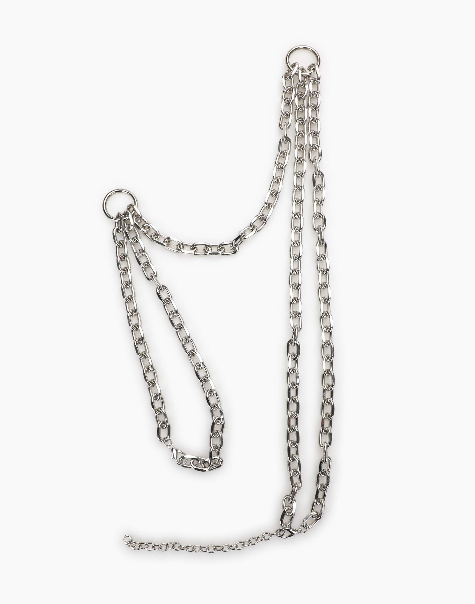 Серебристая цепочка на тело женская GAS012765-1 купить по цене от 1199 ...