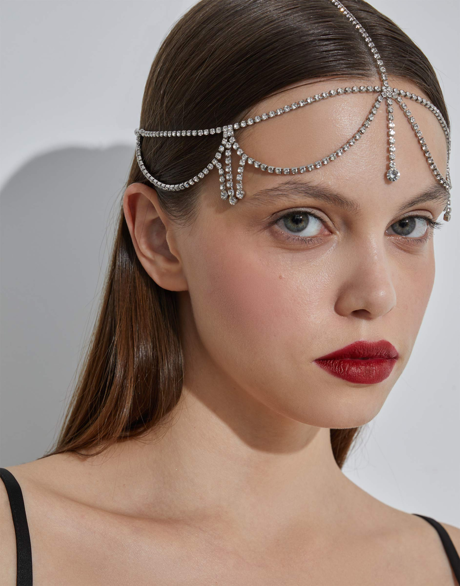 Серебристое украшение для волос GJW010996-1 купить по цене от 349 ...