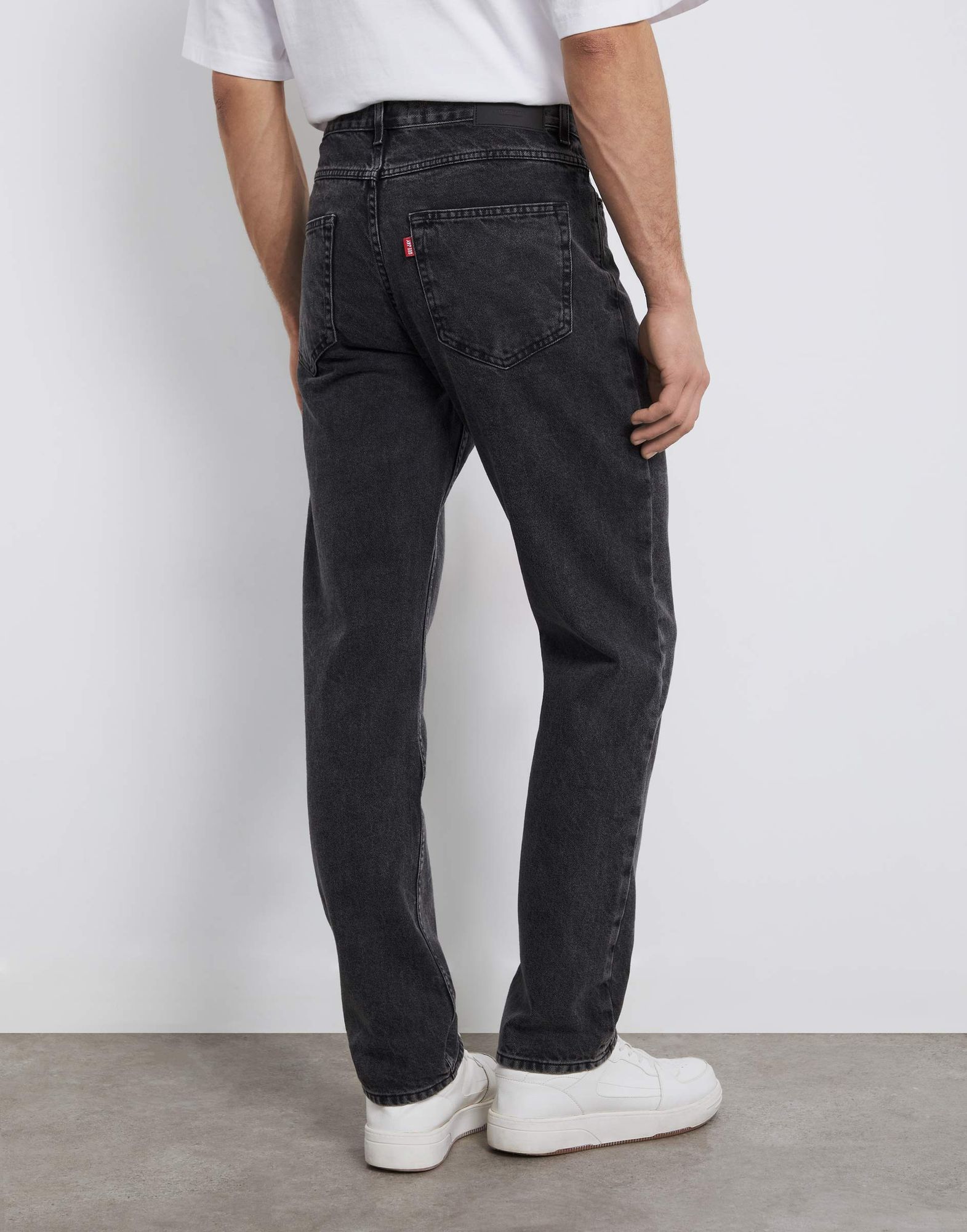 Серые джинсы Regular-2