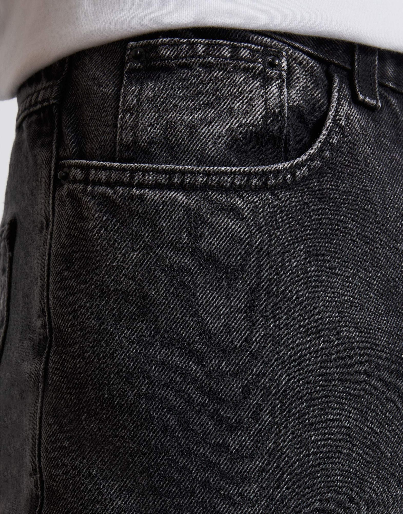 Серые джинсы Regular-3