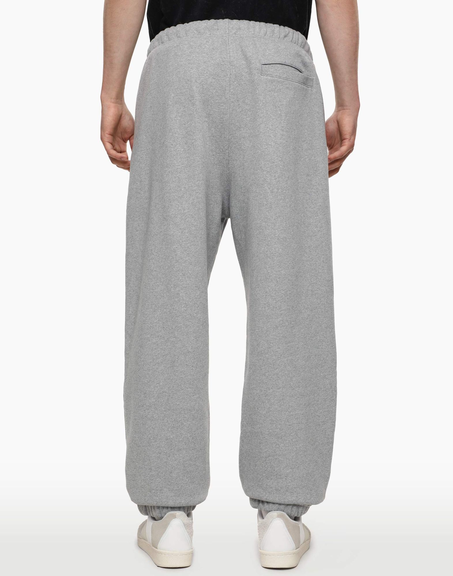 Серые спортивные брюки oversize-2